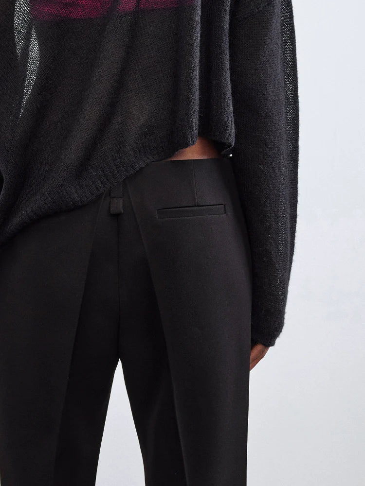 Mid-Rise Capri Trousers - Image 5