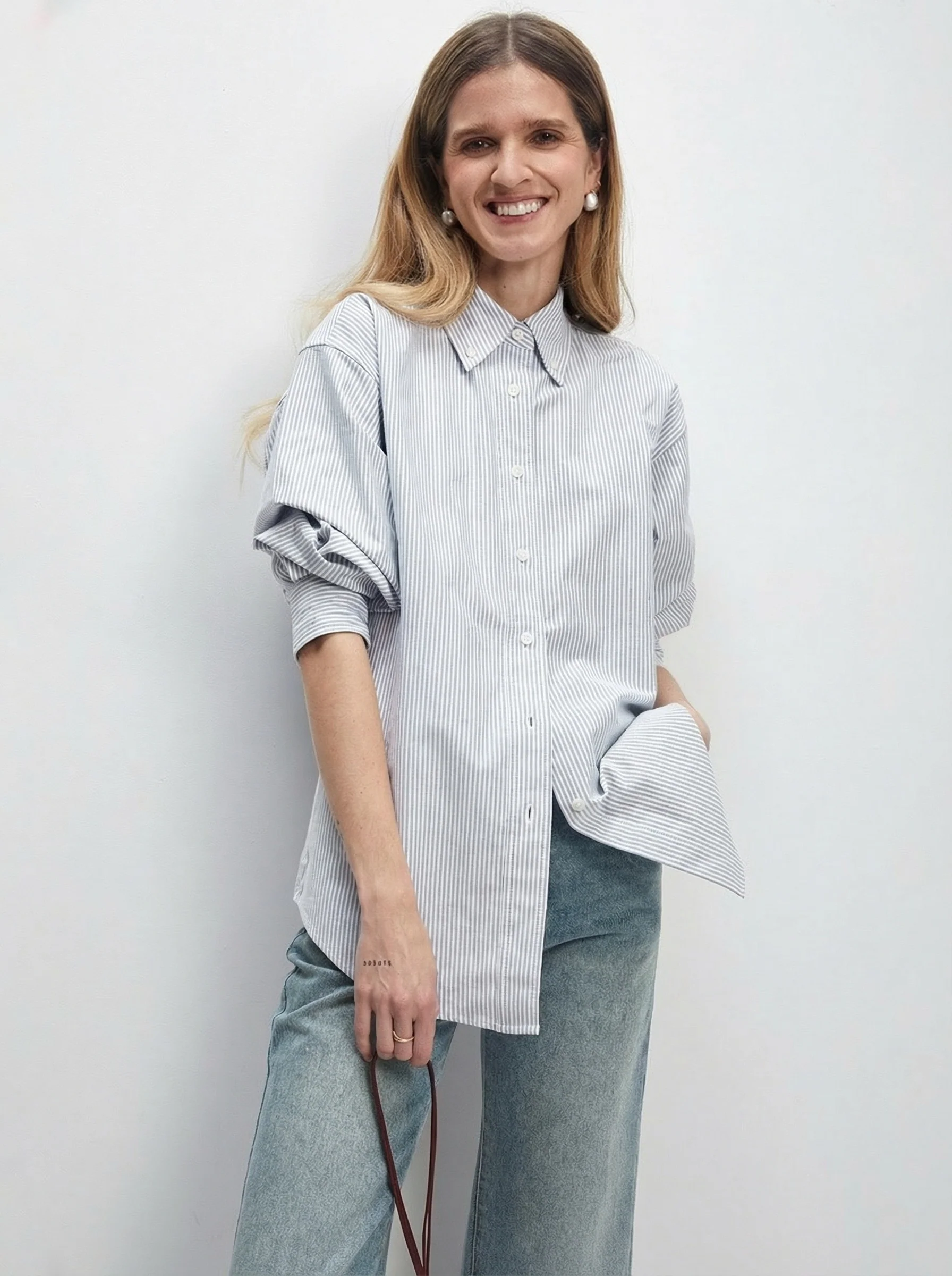 MIKI Oxford Pinstripe Shirt - Image 2