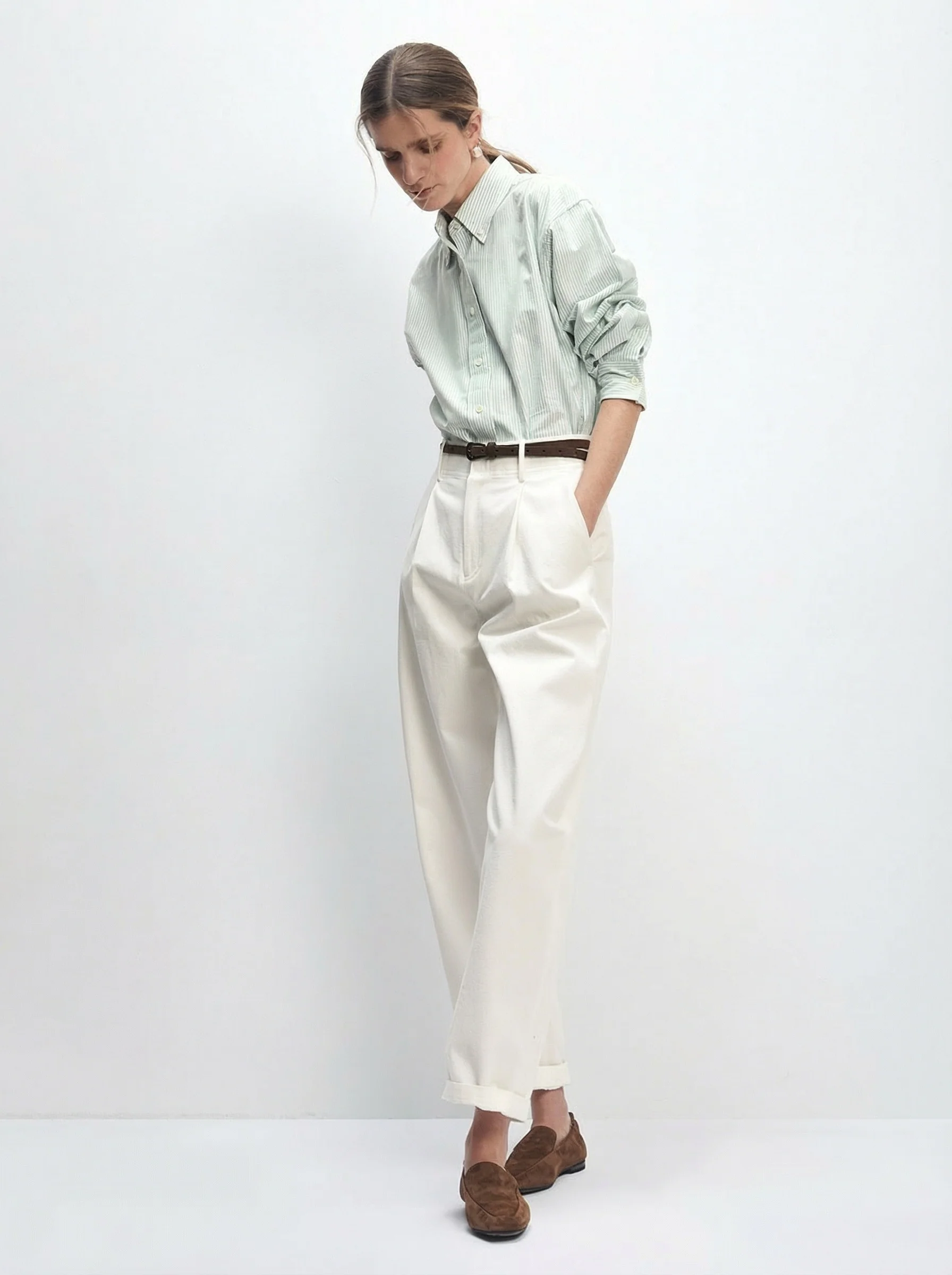 MIKI Oxford Pinstripe Shirt - Image 5