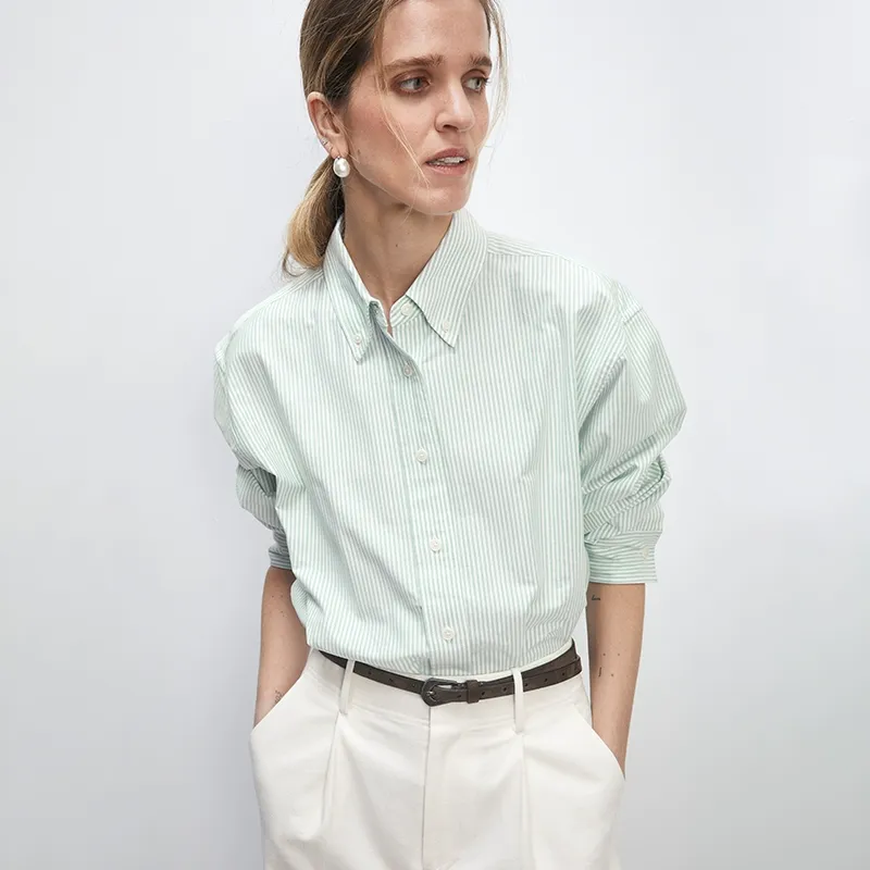 MIKI Oxford Pinstripe Shirt - Image 6
