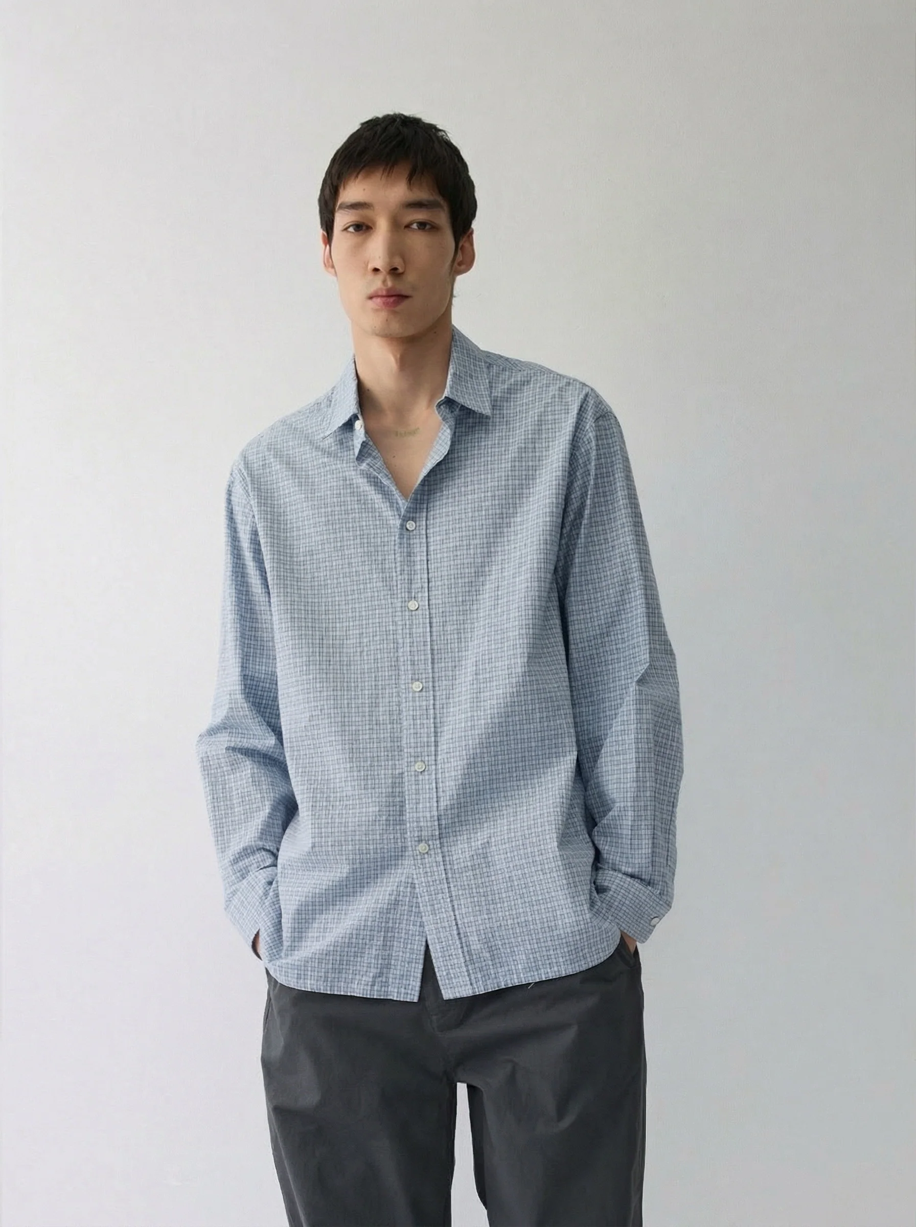 Mini Check Shirt - Image 3