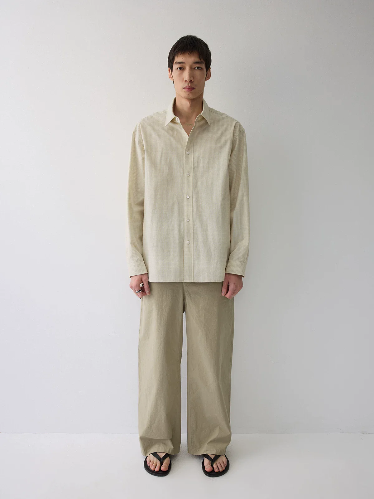 Mini Check Shirt - Image 7