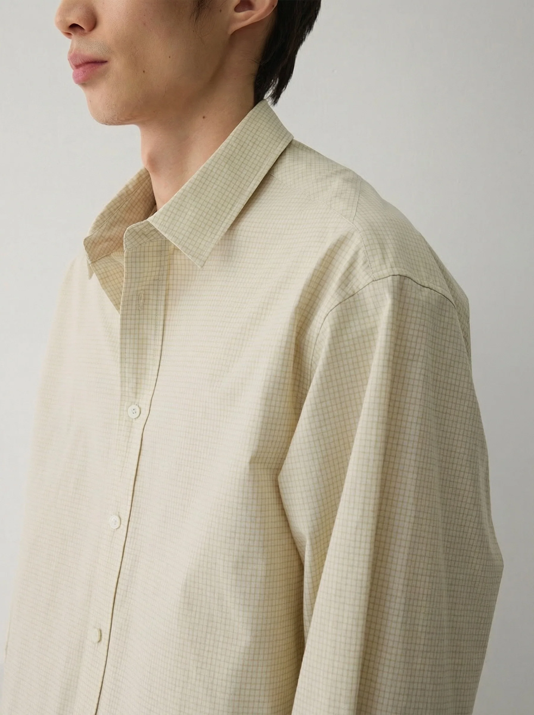 Mini Check Shirt - Image 8