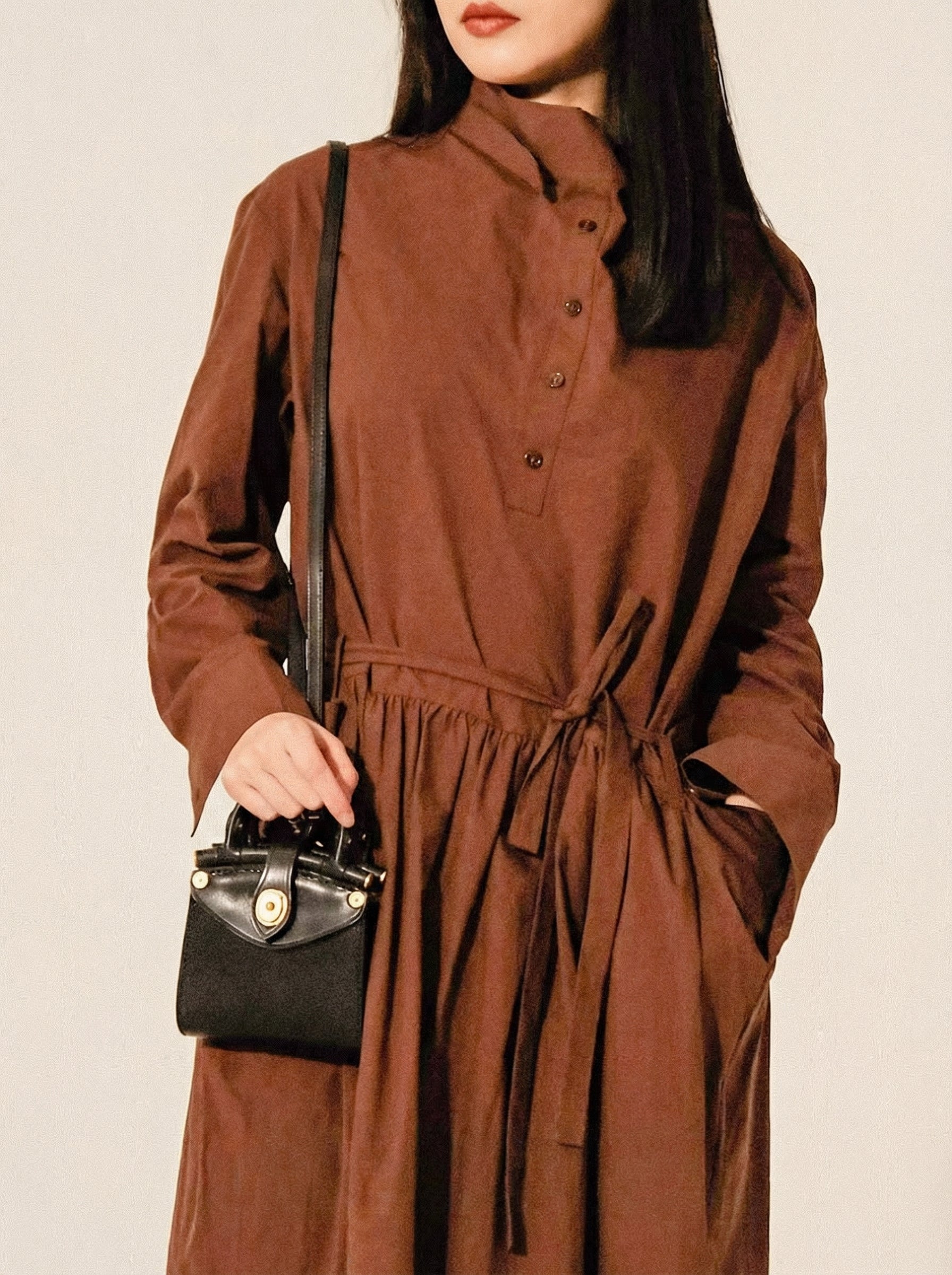Mini Leather Top-Handle Bag - Image 4