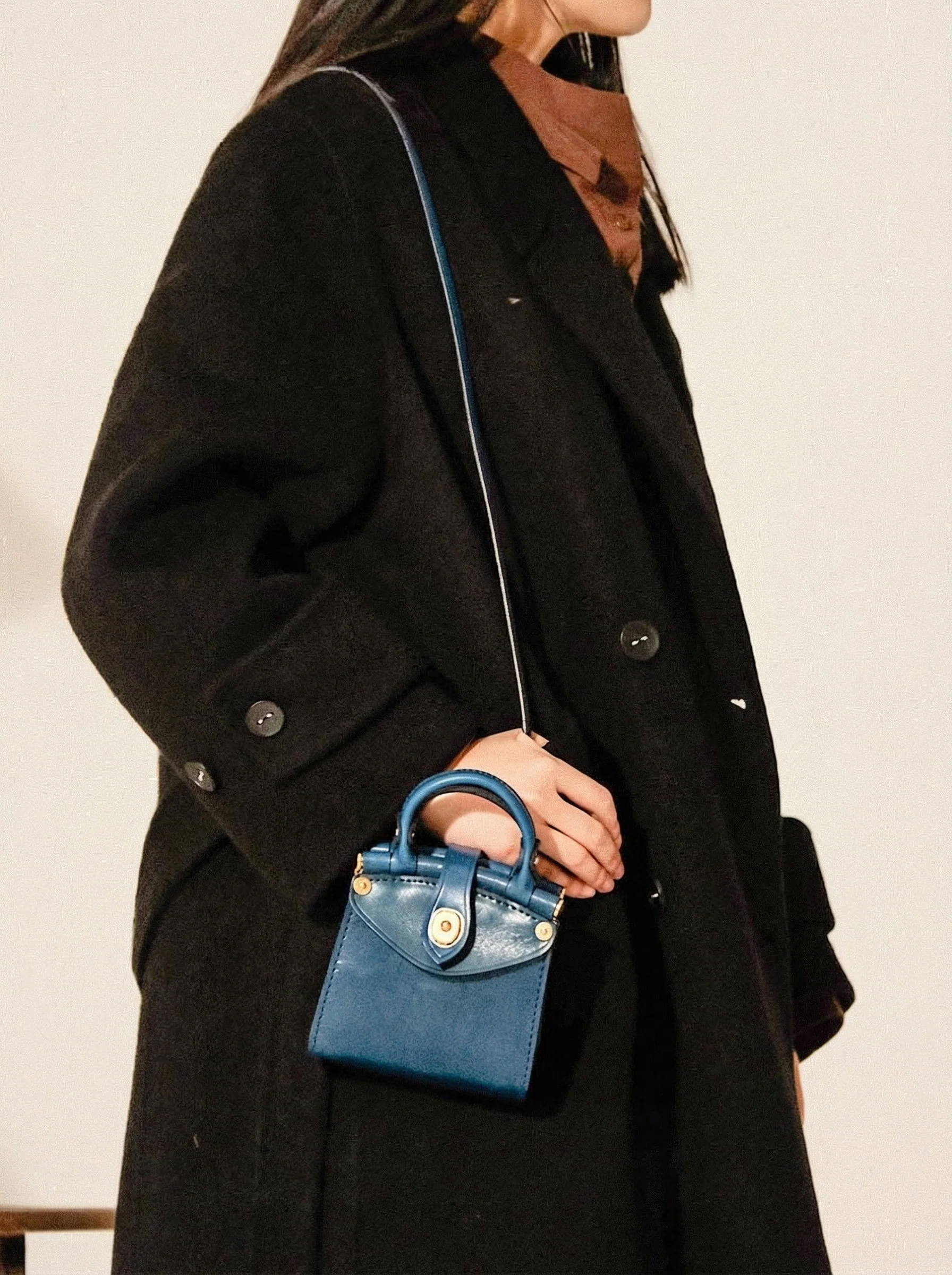Mini Leather Top-Handle Bag - Image 5