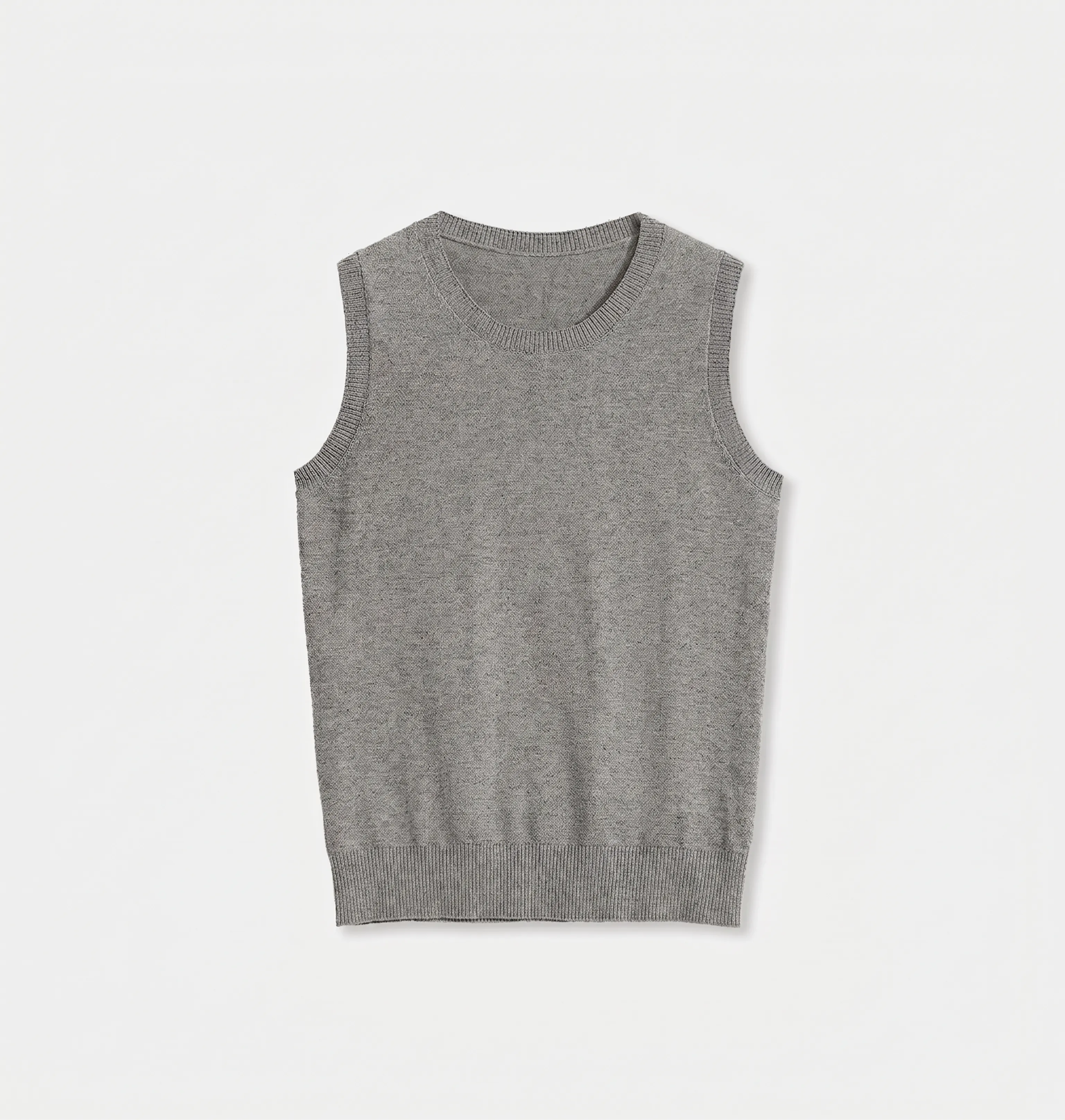 Minimalist Knit Vest & Cardigan Set - Image 13