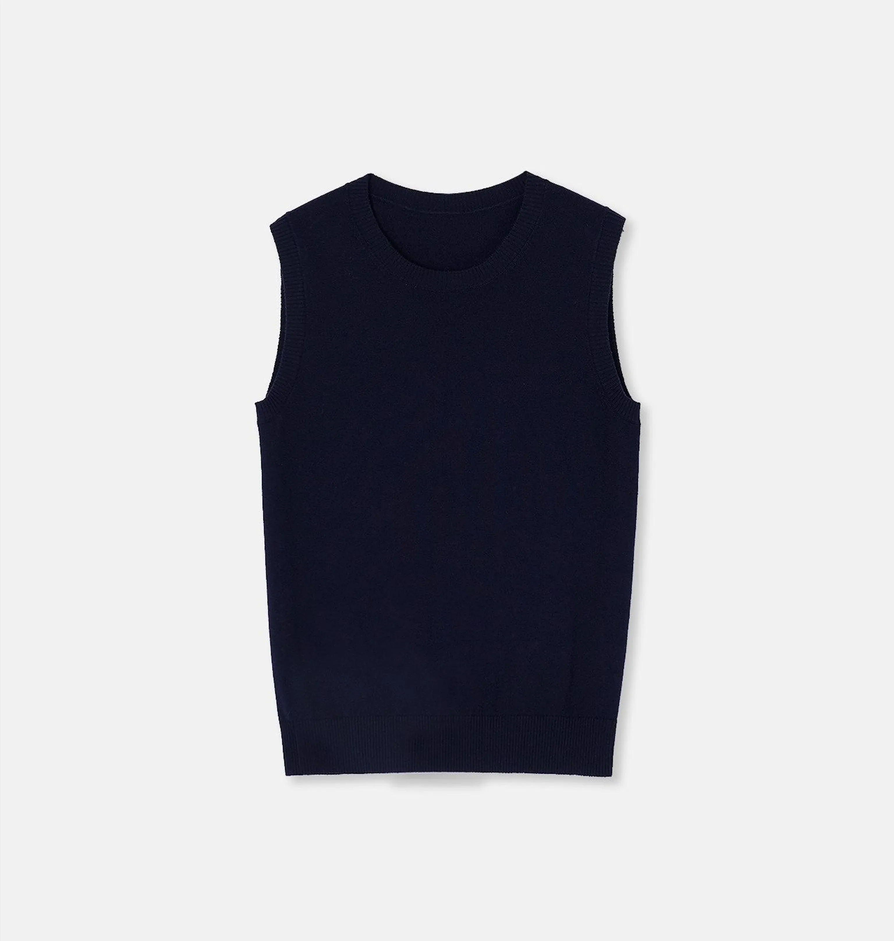 Minimalist Knit Vest & Cardigan Set - Image 9