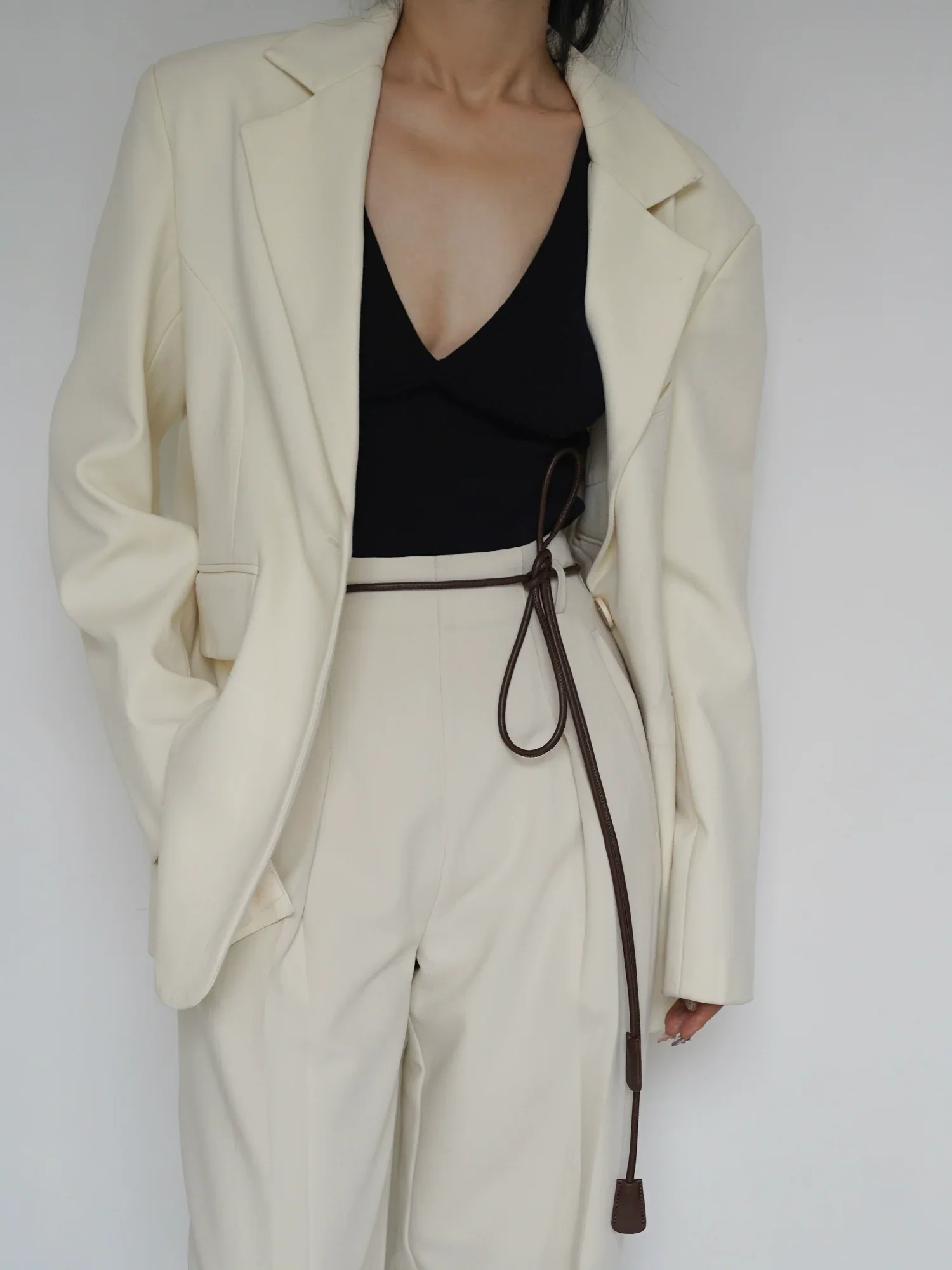 Minimalist PU Cord Belt - Image 2