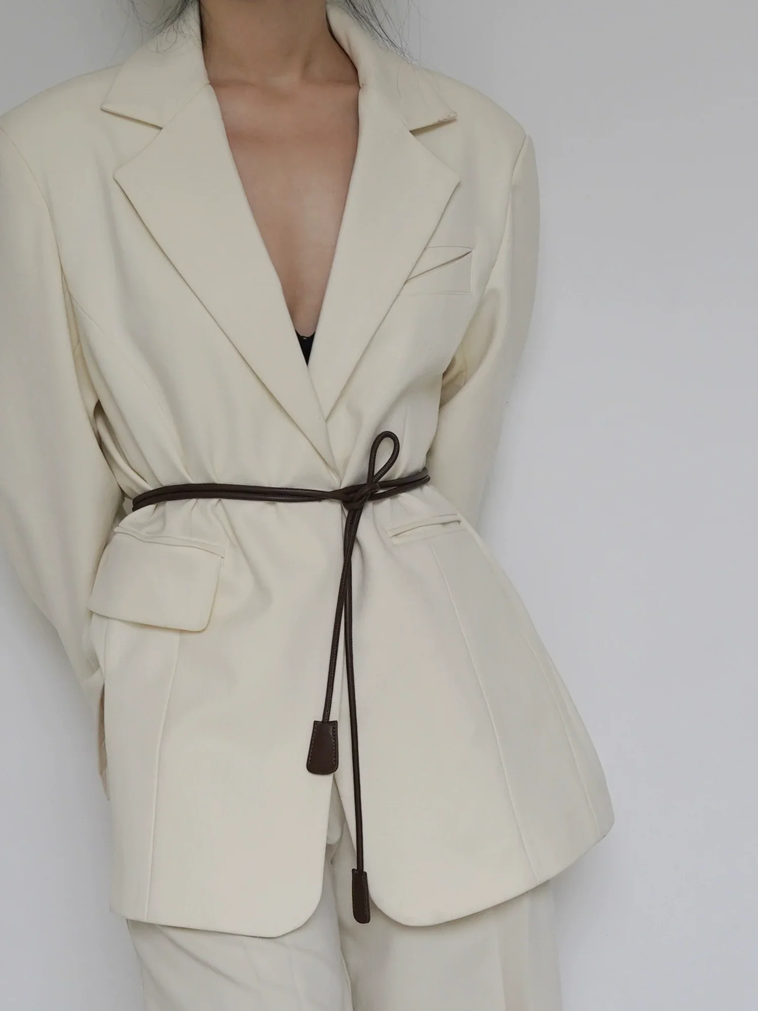 Minimalist PU Cord Belt - Image 4
