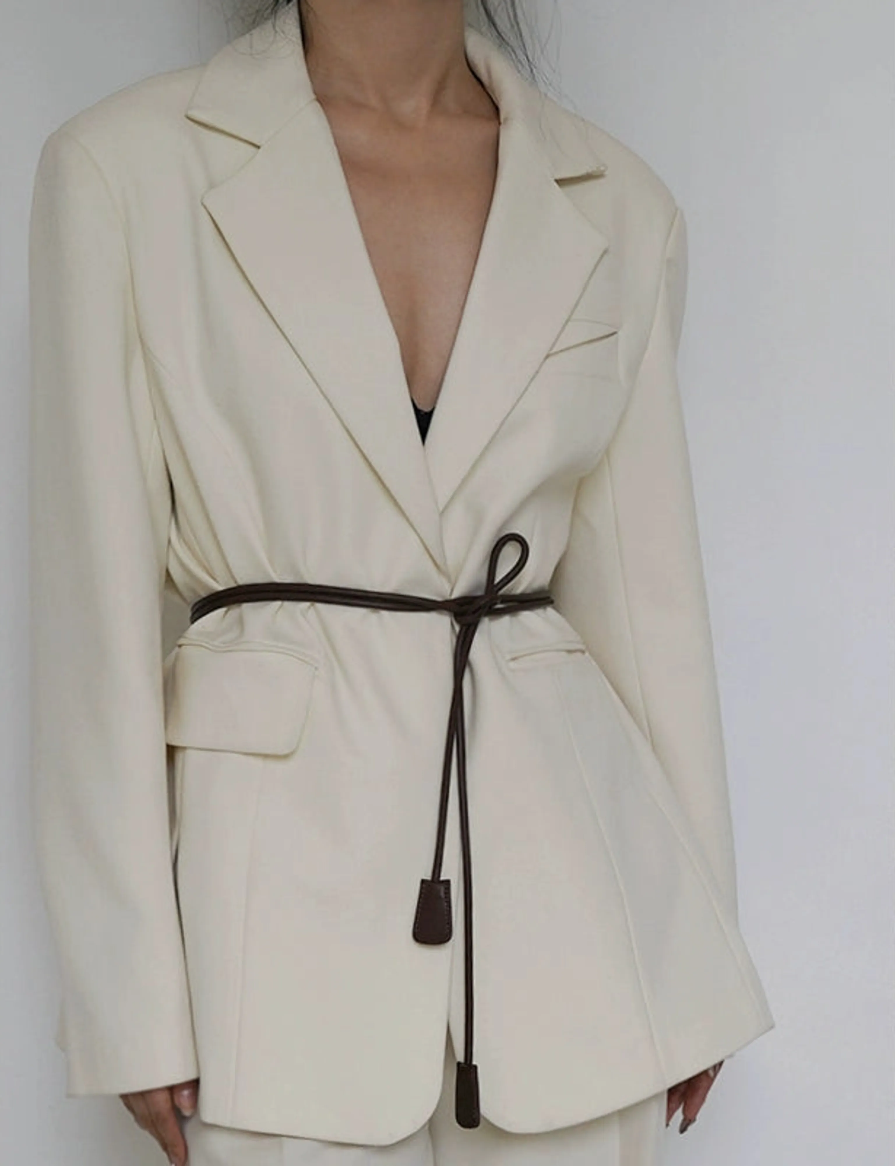 Minimalist PU Cord Belt - Image 5