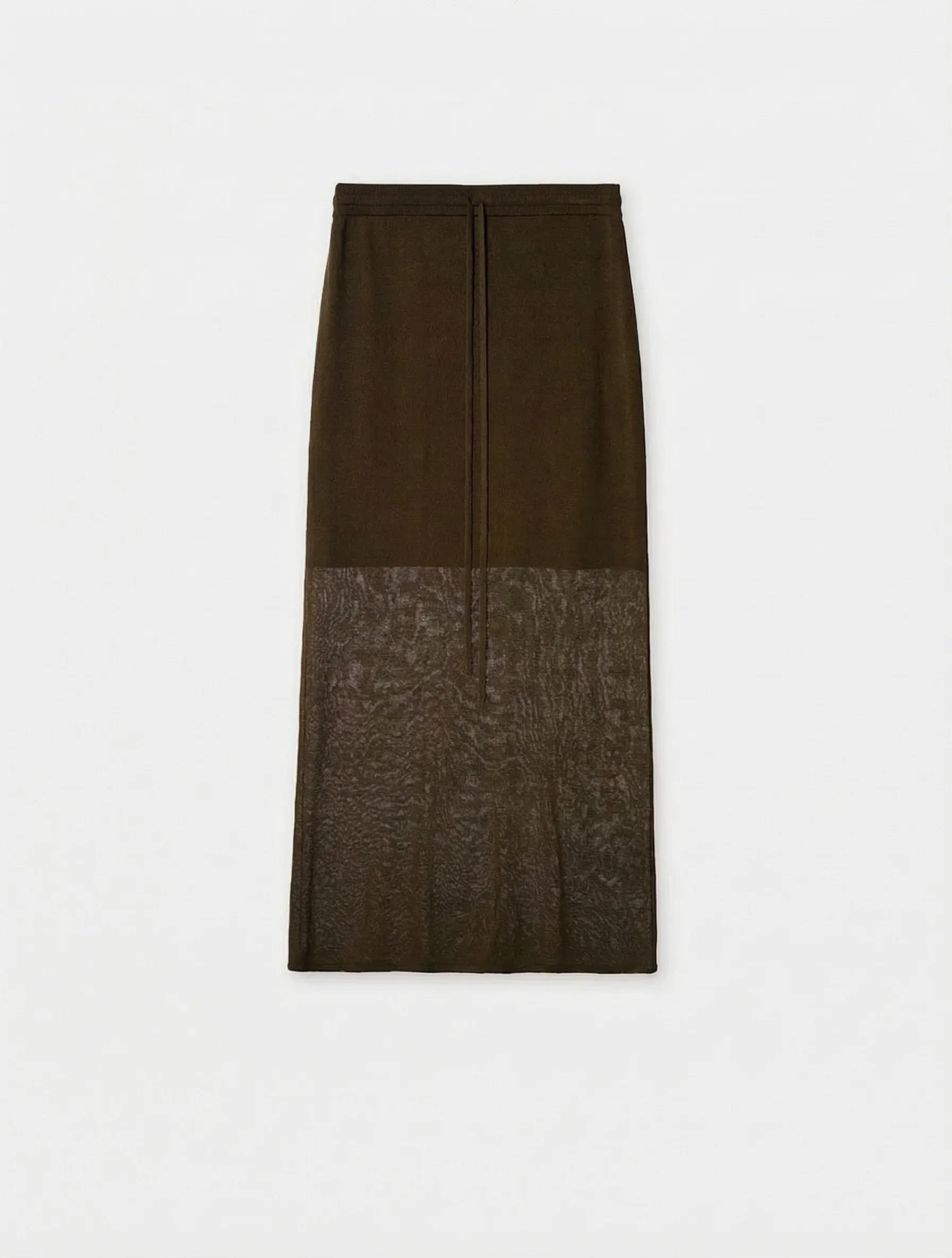 Minimalist Silk Linen Vest Dress - Image 2