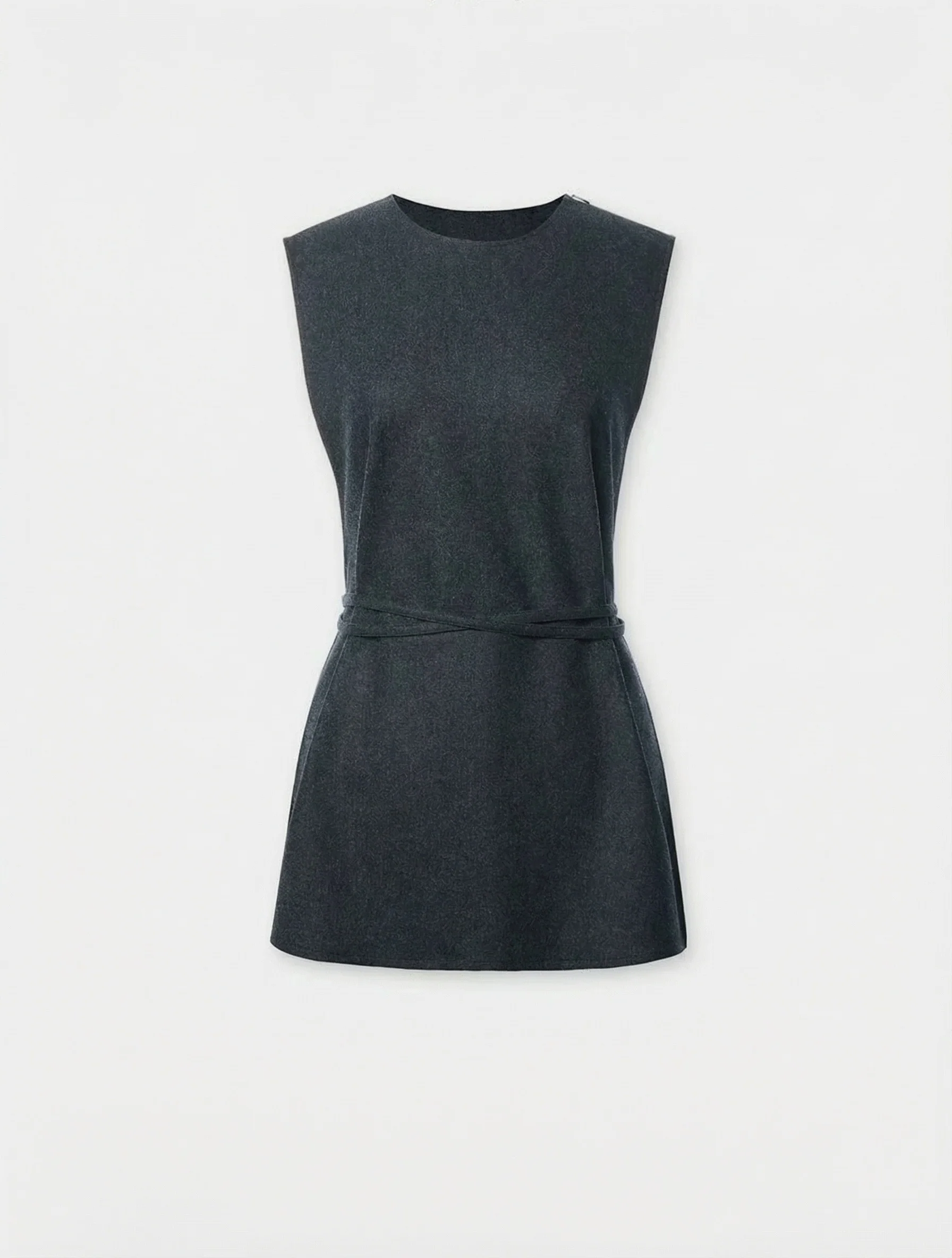 Minimalist Wool Overcoat Ensemble - Image 9