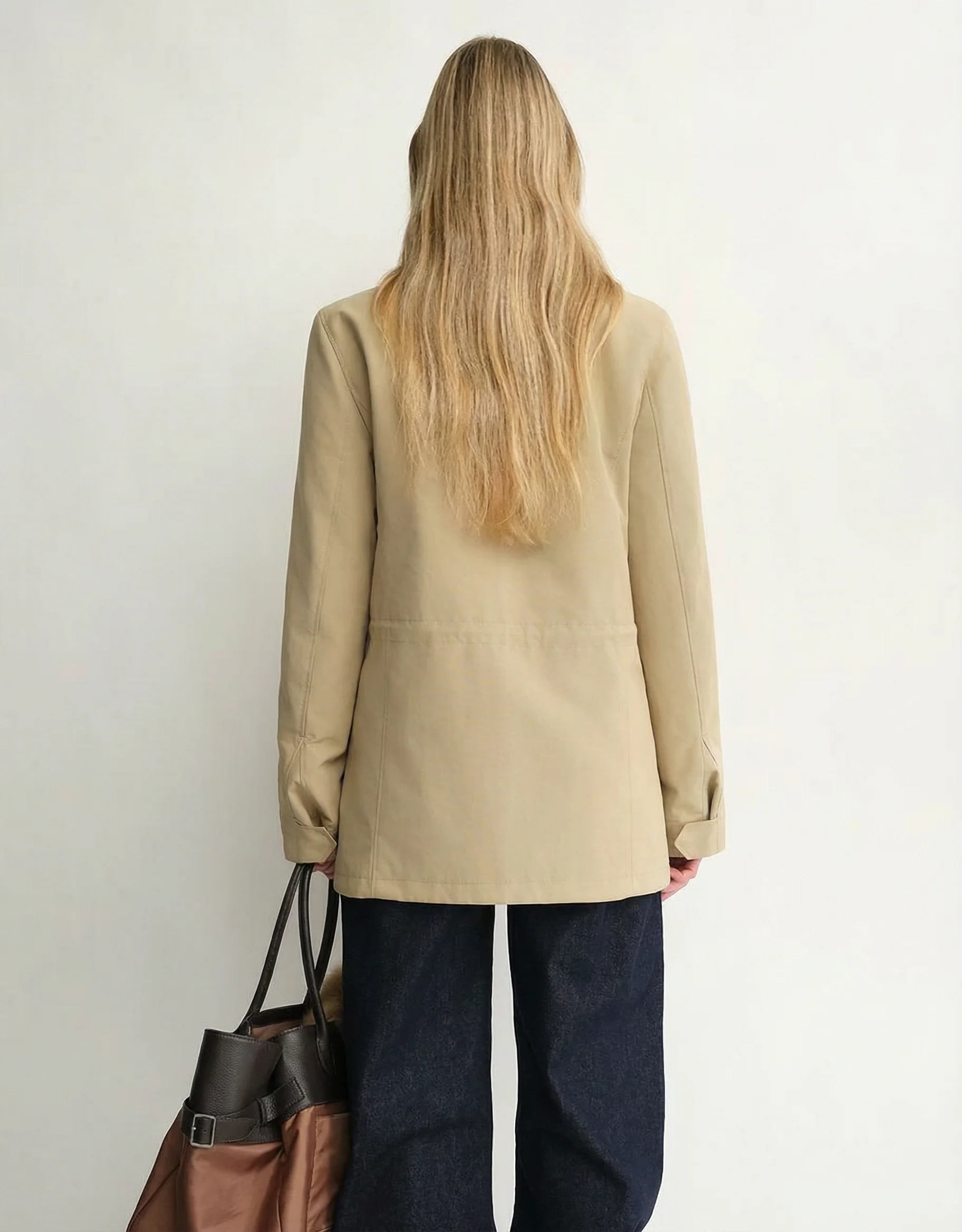 Mink Collar Down Parka - Image 3
