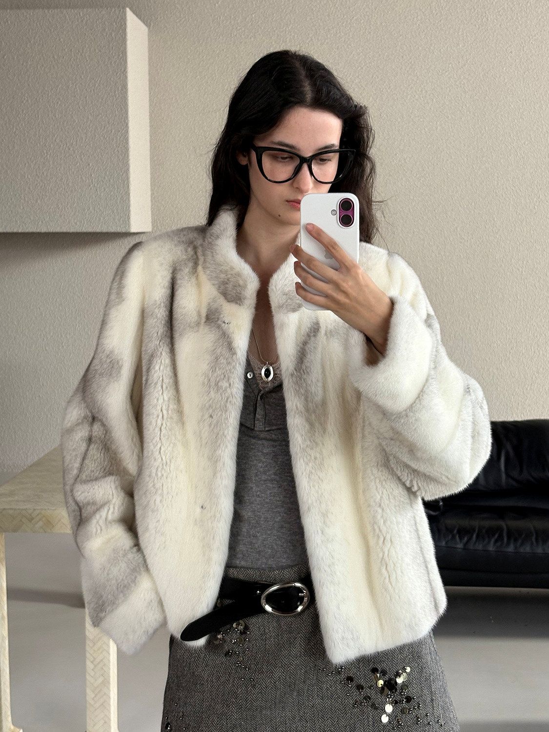 Mink Fur Jacket - Image 3