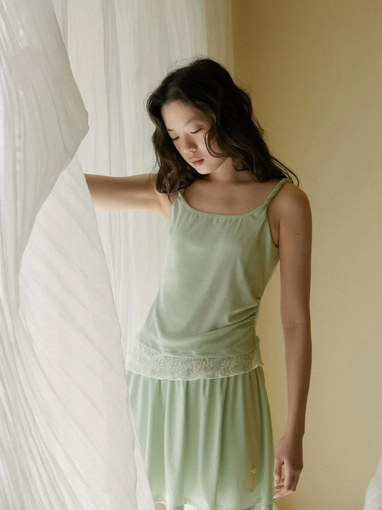 Mint Camisole Set - Image 2