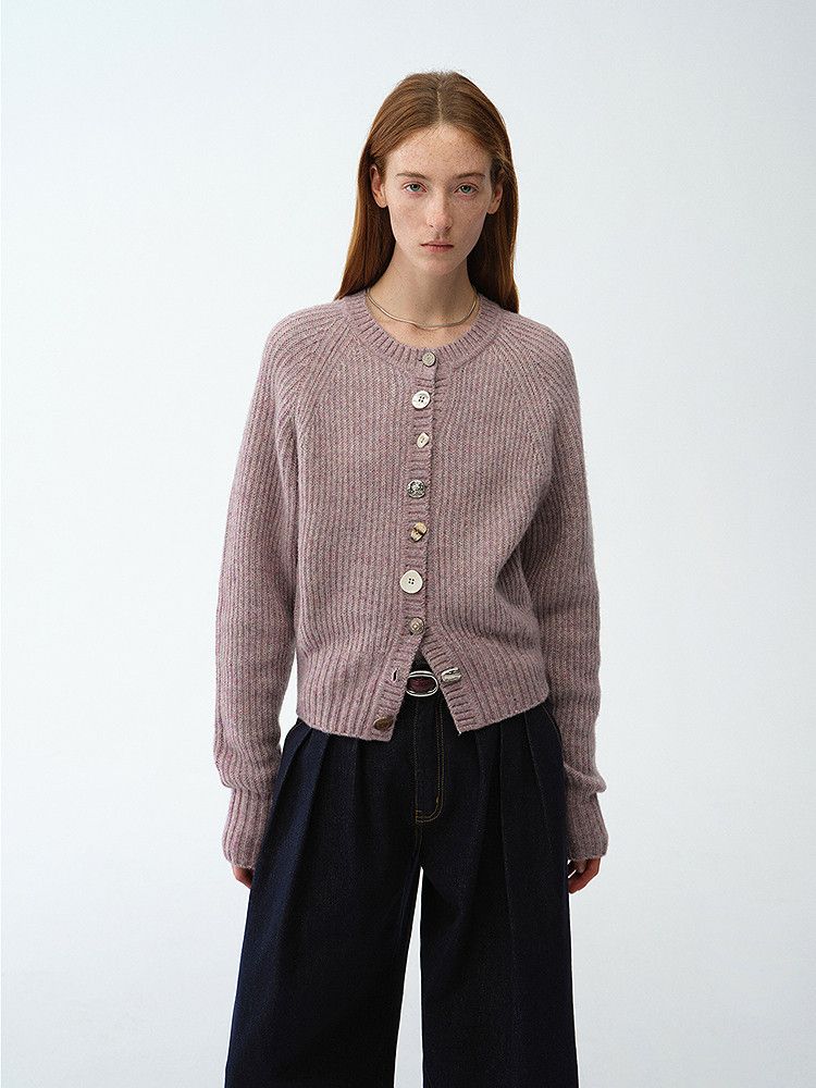 Mixed-Button Cardigan - Image 4