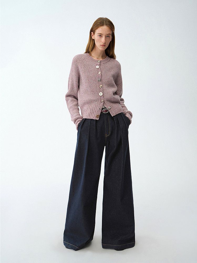 Mixed-Button Cardigan - Image 5
