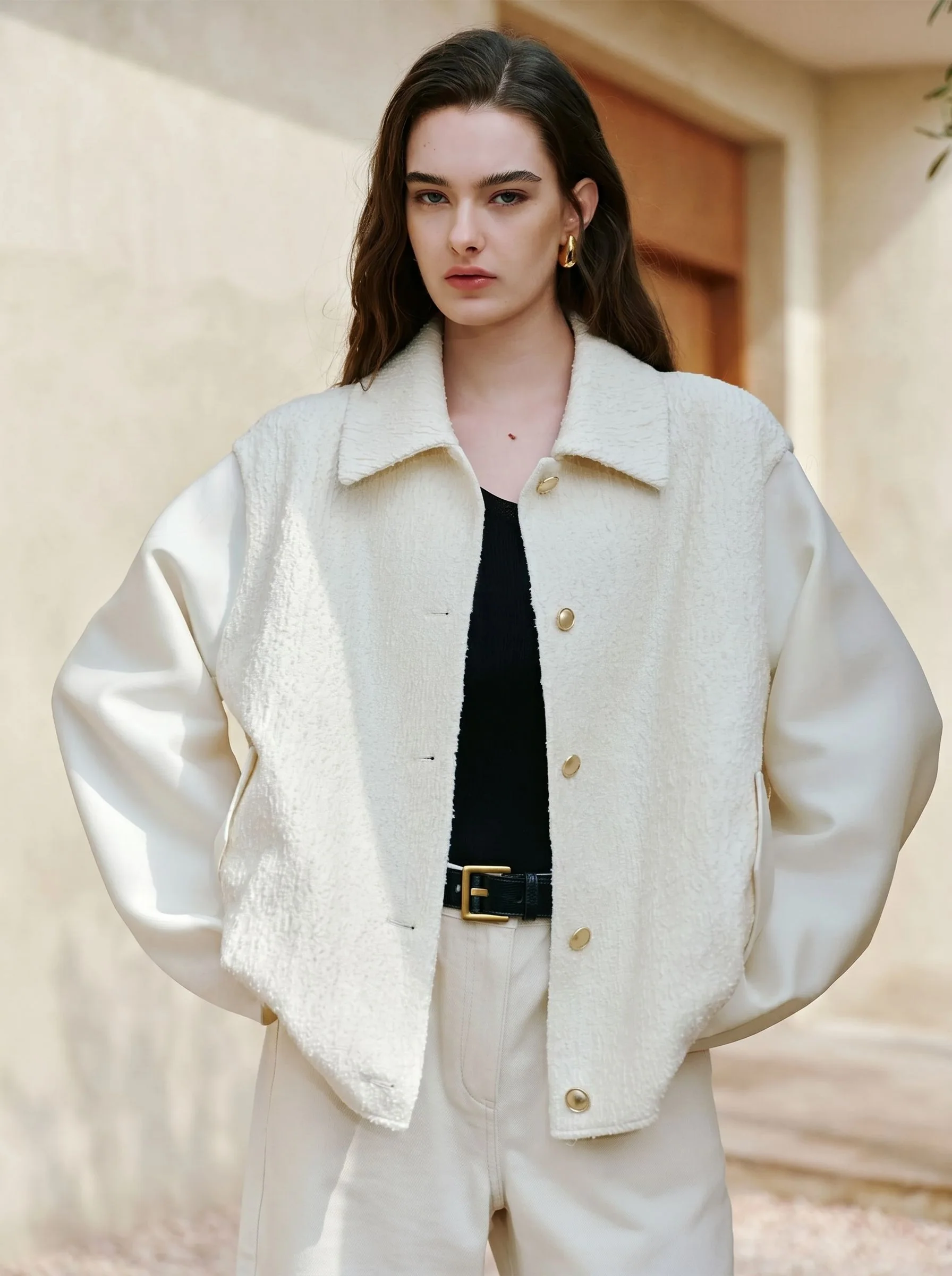 Mixed Texture Jacket