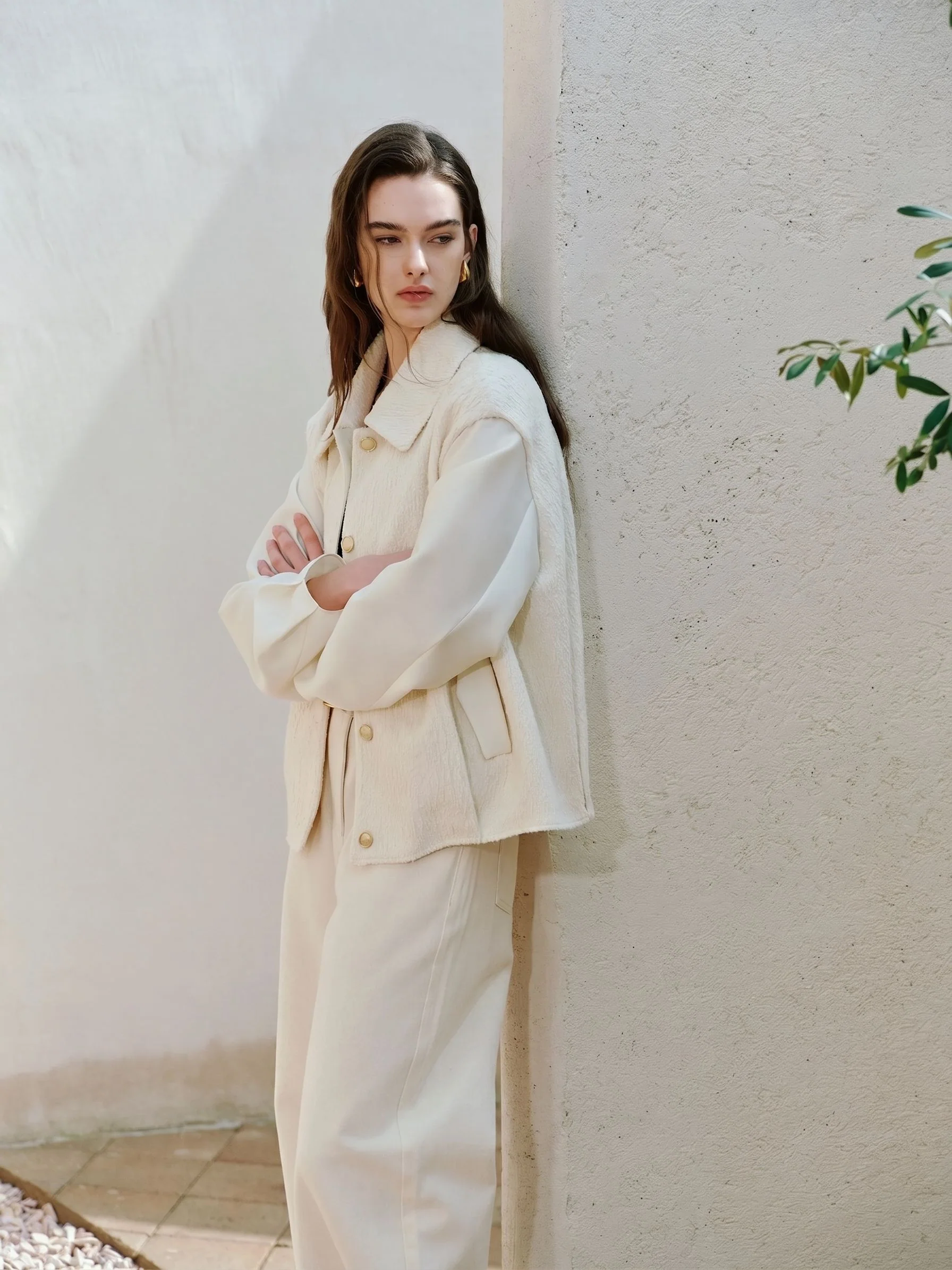 Mixed Texture Jacket - Image 4