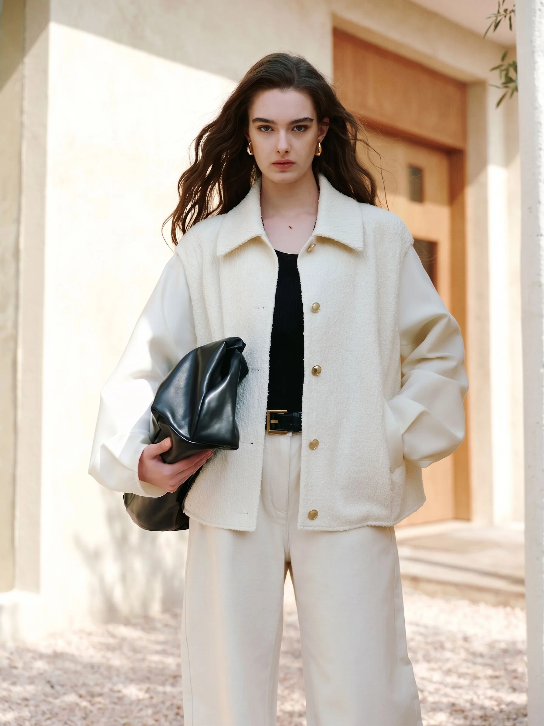 Mixed Texture Jacket - Image 5