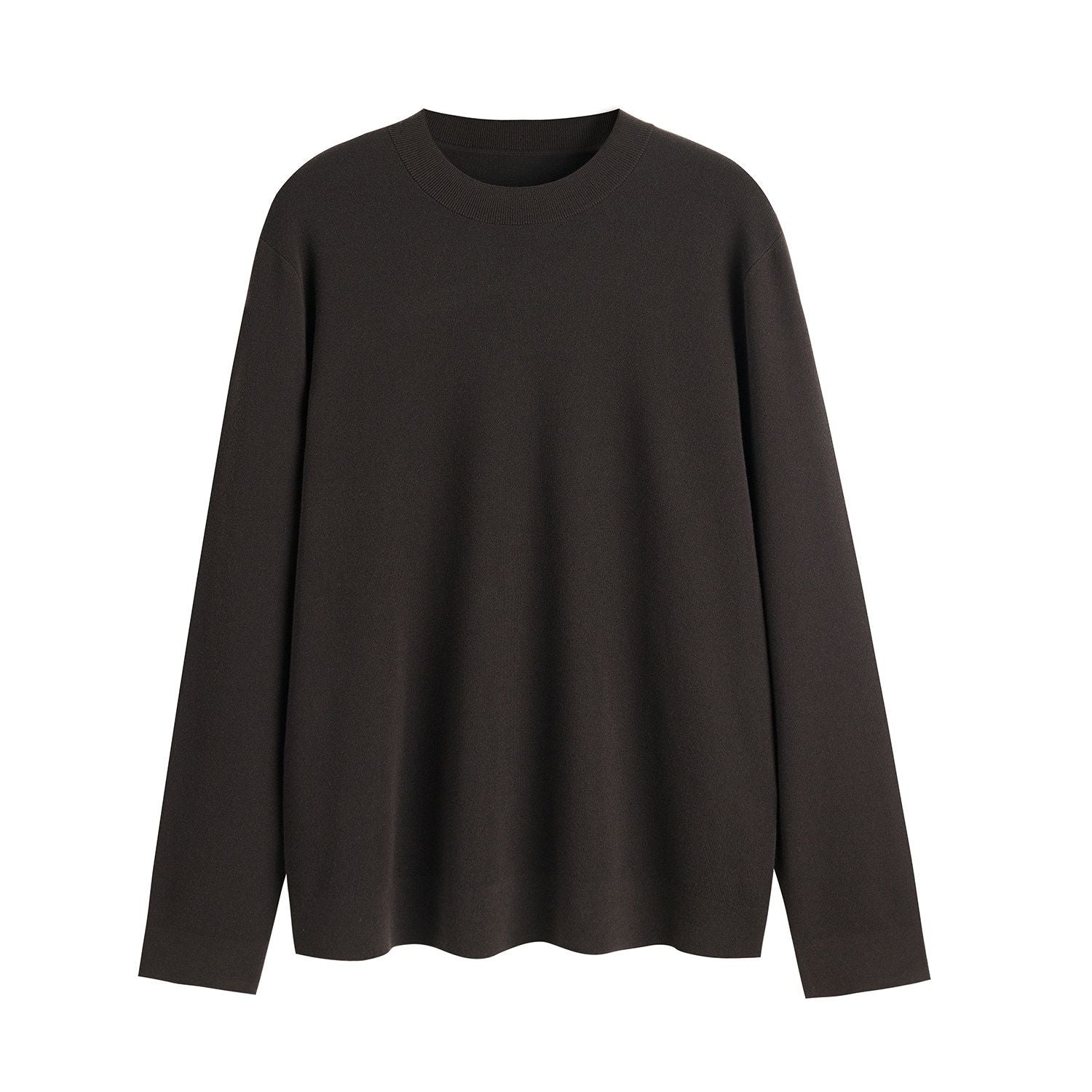 Mock Neck Knit Sweater - Image 7