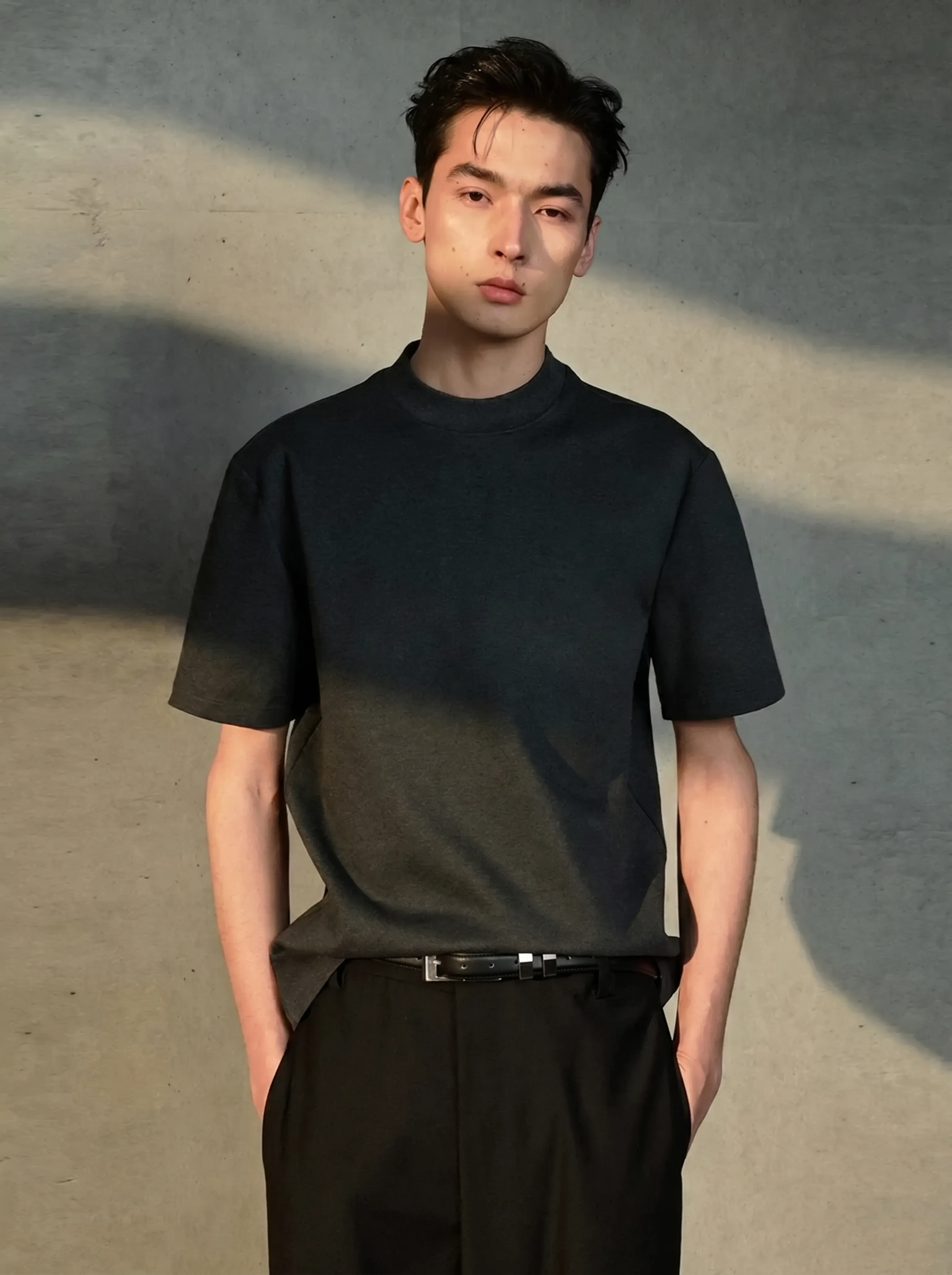 Mock Neck Tee - Image 7