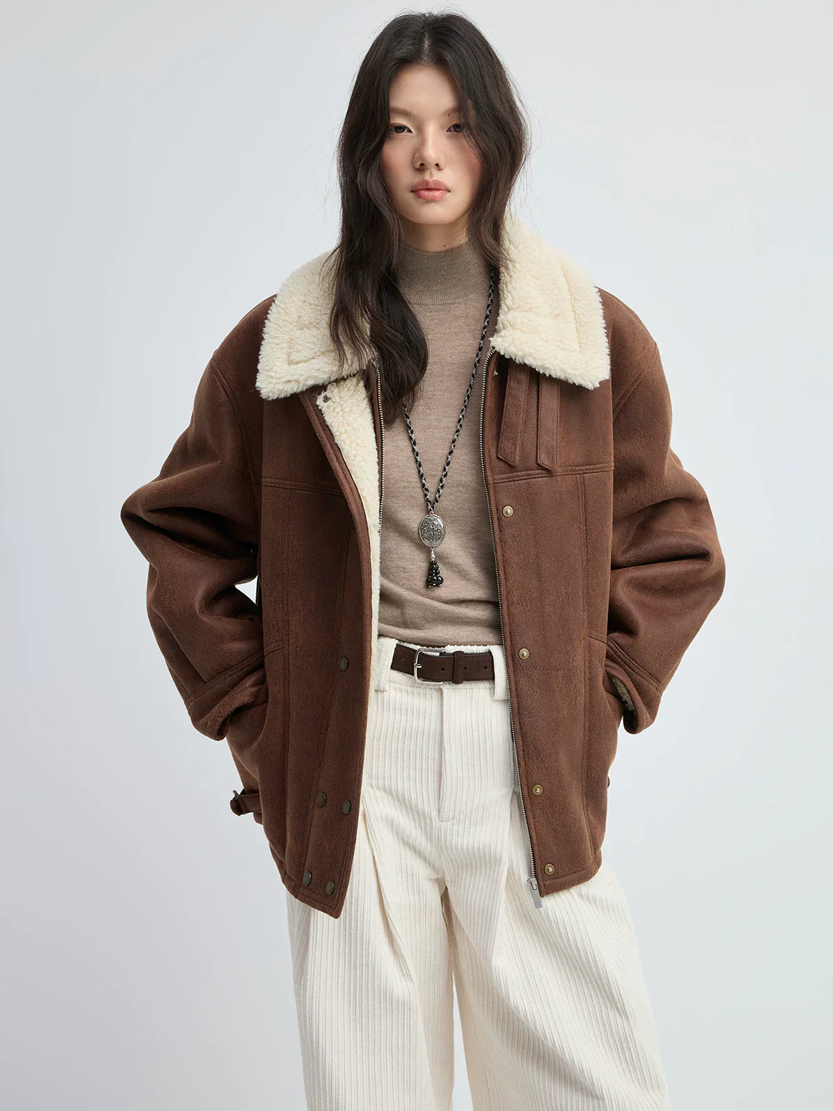 Mockneck Wool Sweater - Image 4