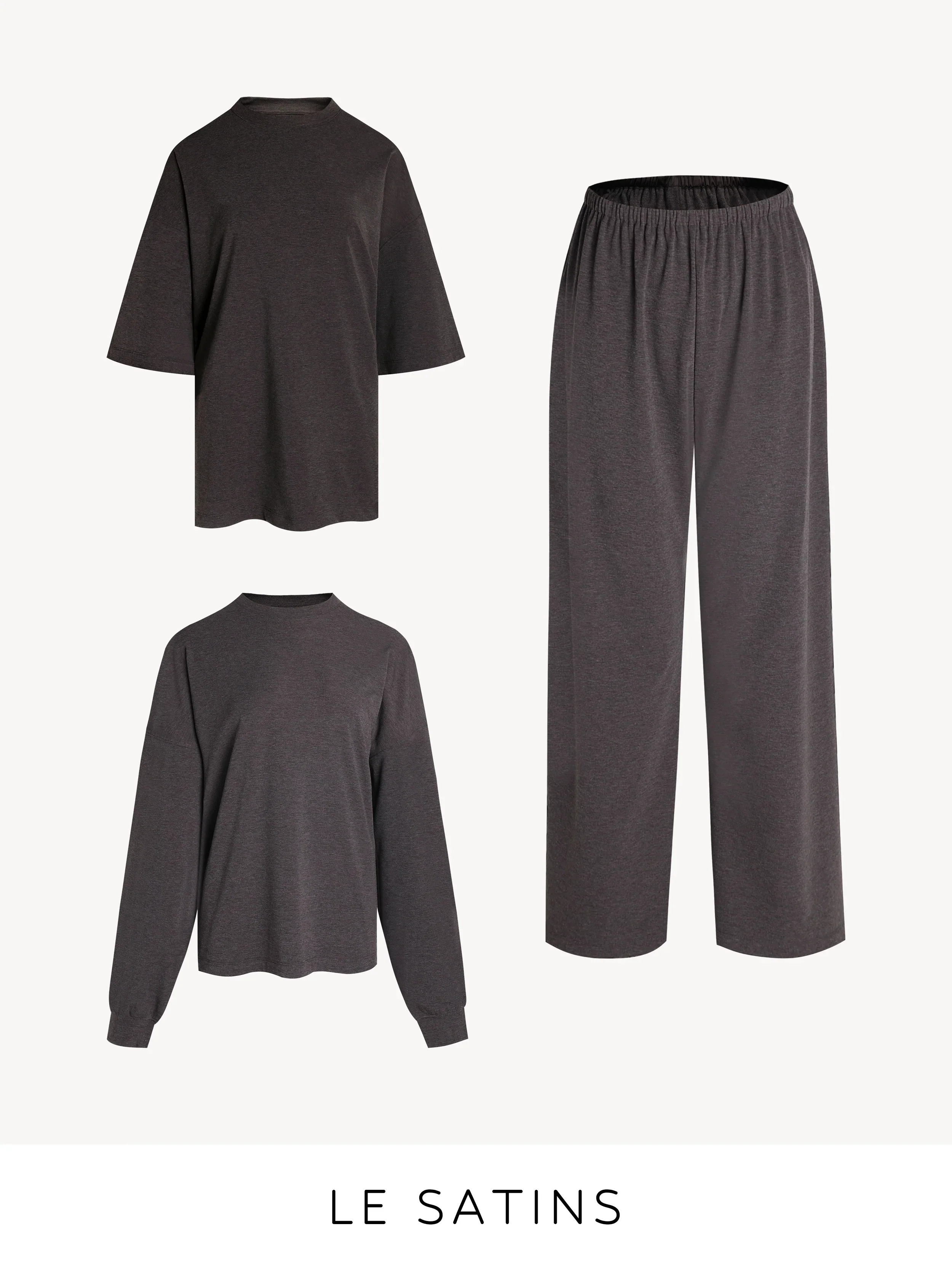 Modal Cashmere 3-Piece Lounge Set