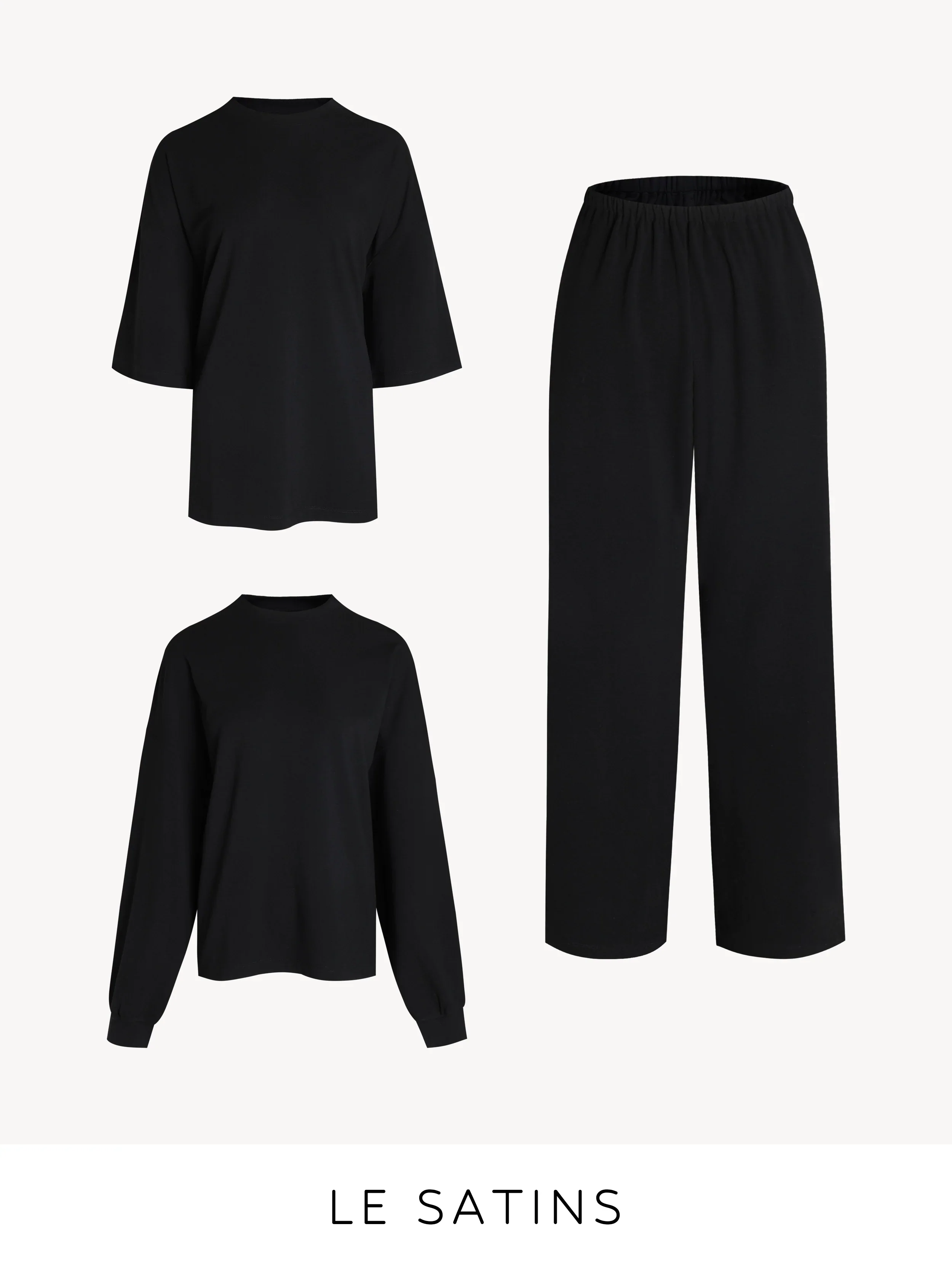 Modal Cashmere 3-Piece Lounge Set - Image 2