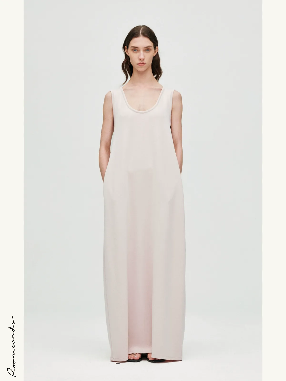 Modal U-Neck Maxi Dress - Image 8