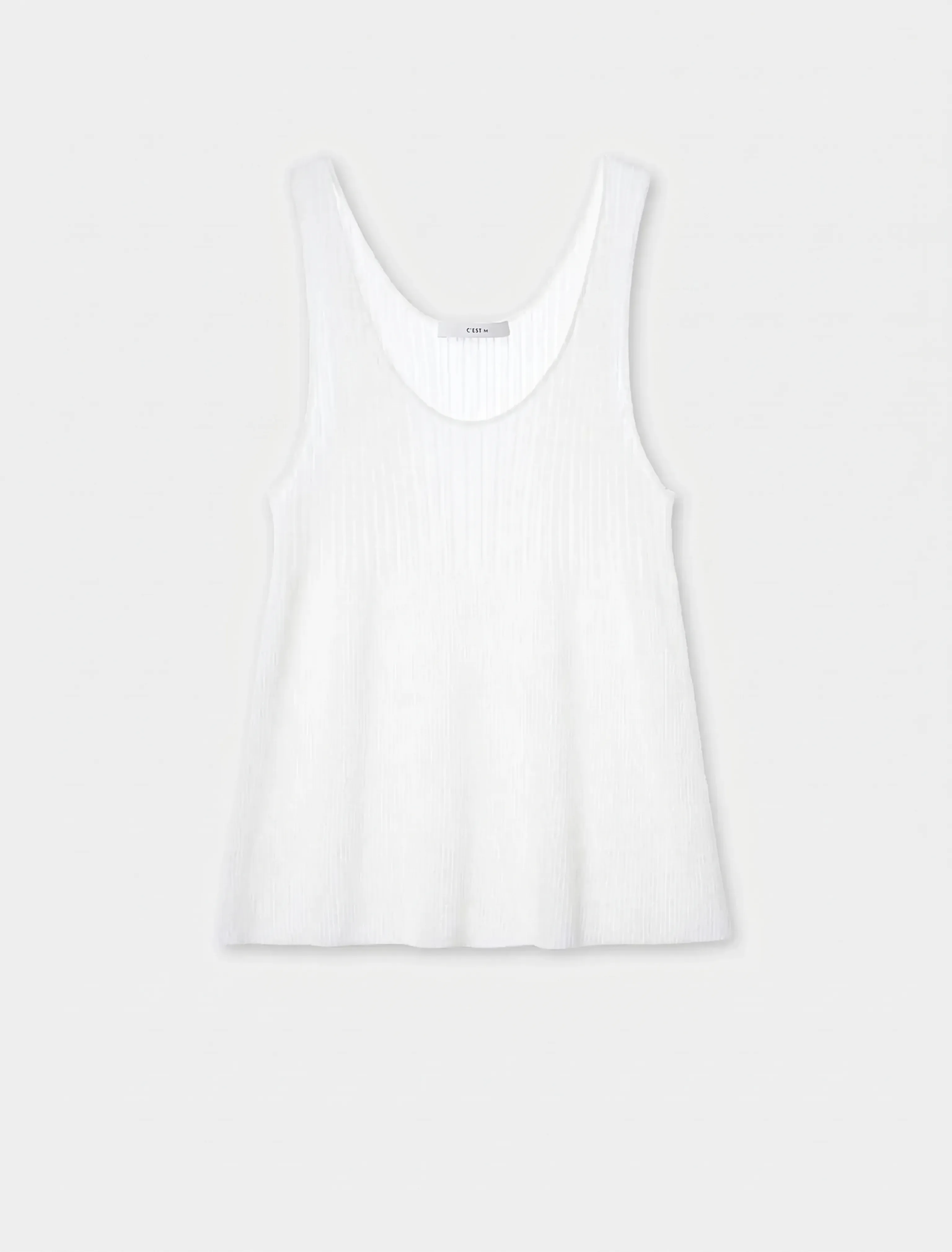 Mohair-Merino Vest & High-Twist Cotton Tee Set - Image 8
