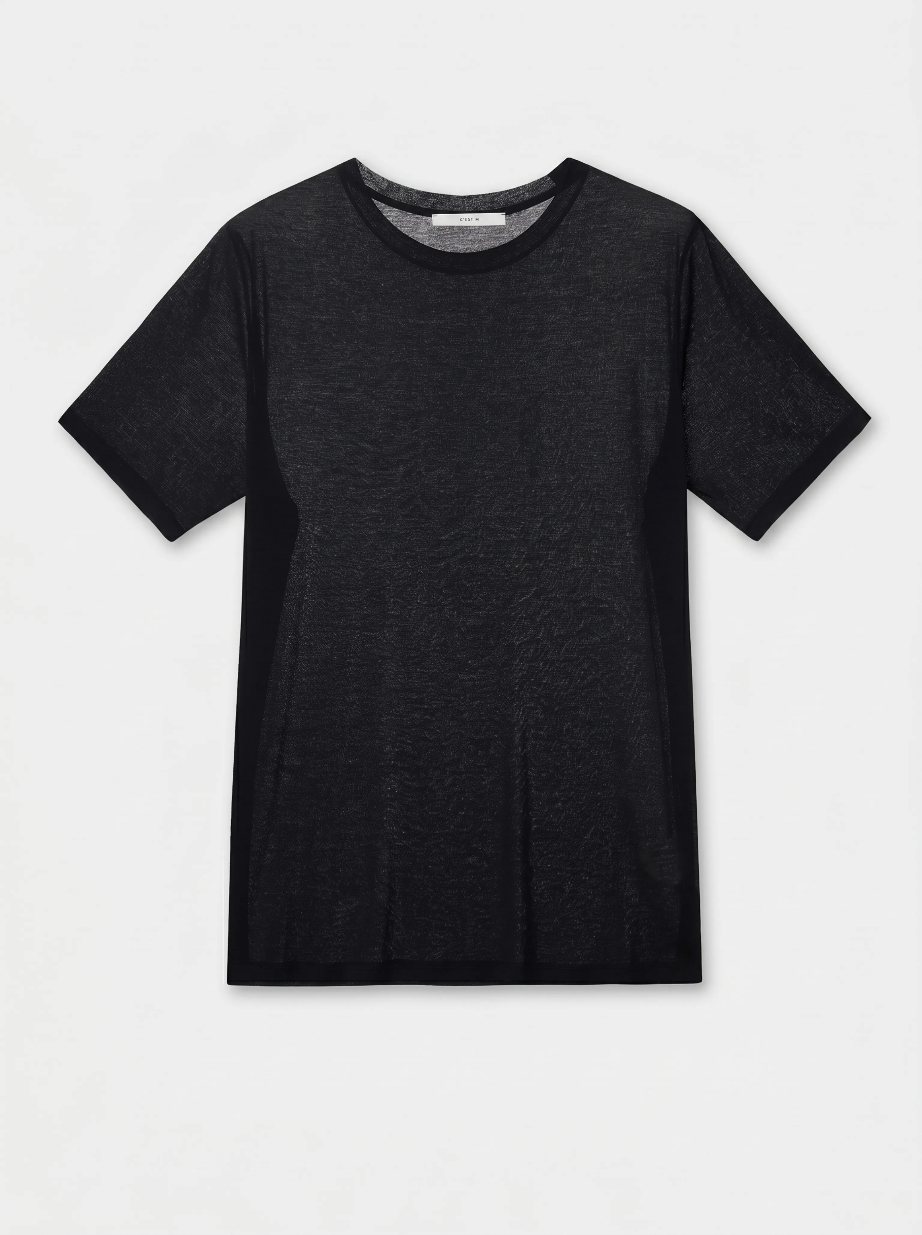 Mohair-Merino Vest & High-Twist Cotton Tee Set - Image 9