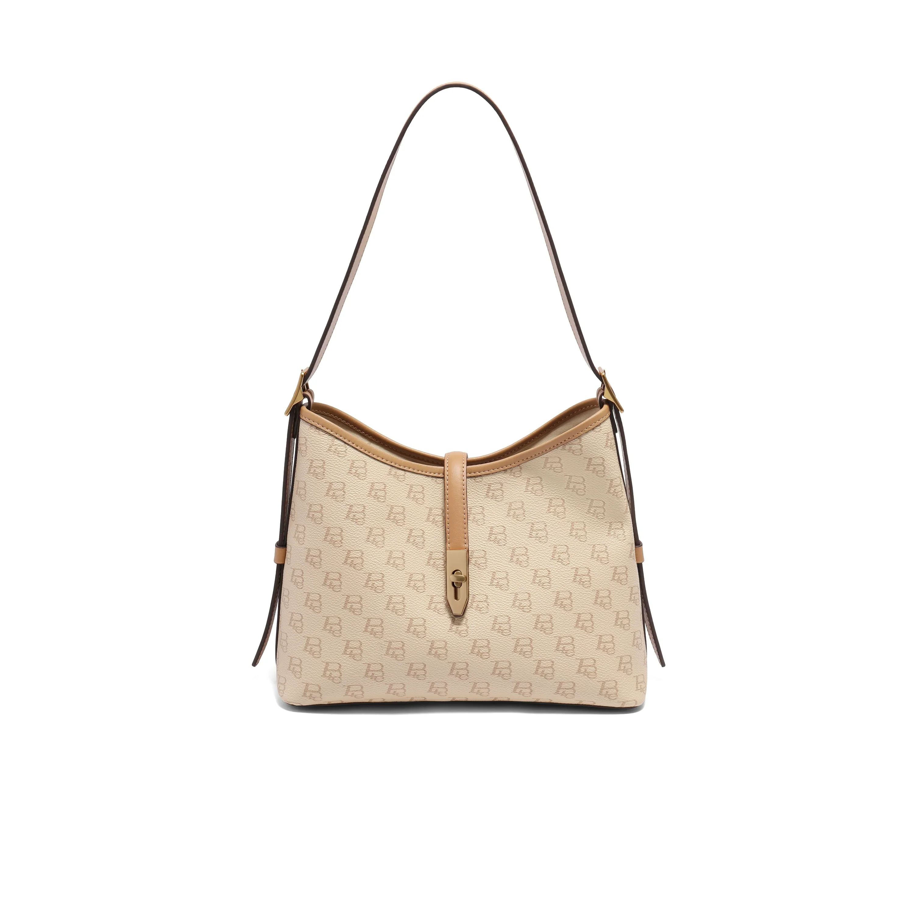 Monogram Hobo Shoulder Bag - Image 4