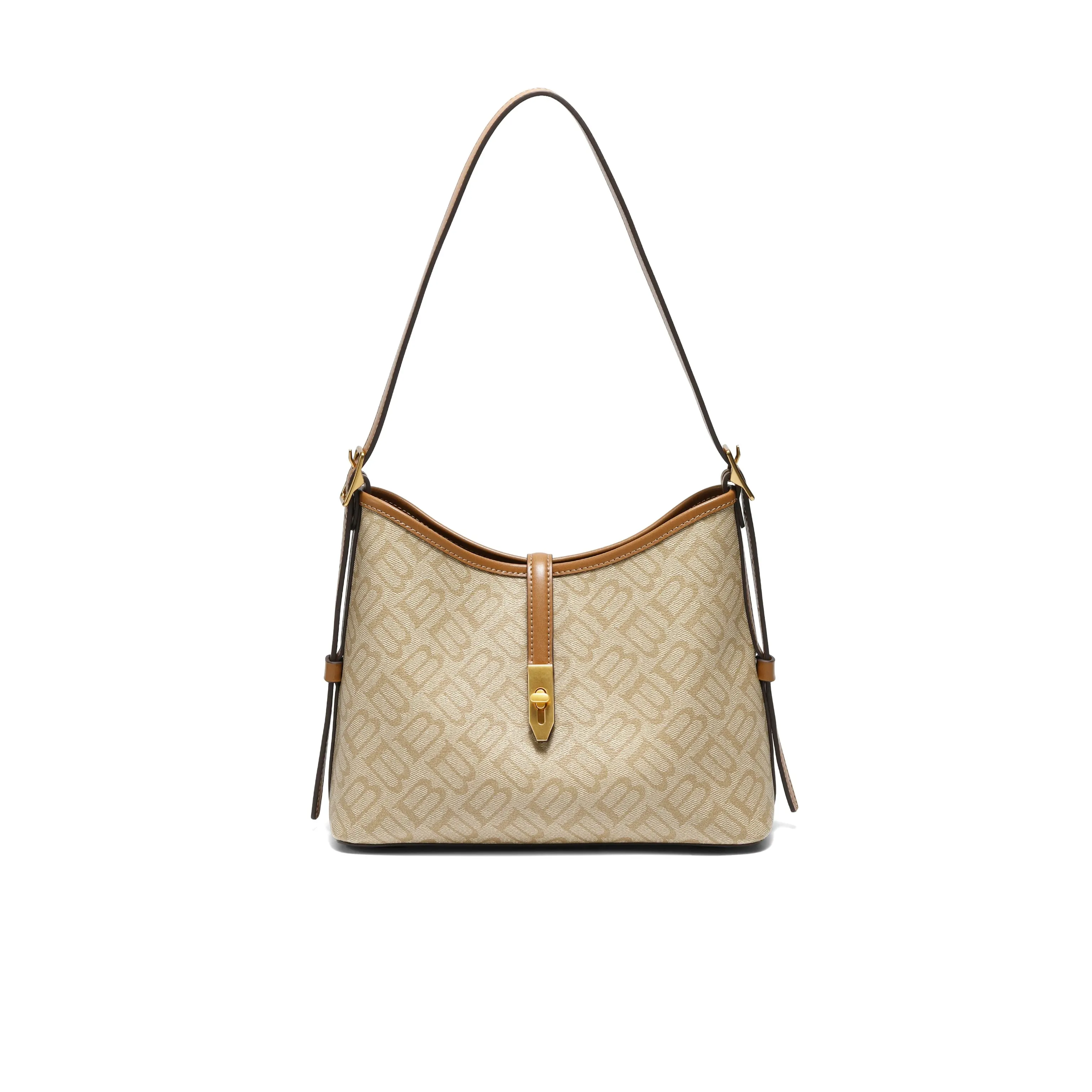 Monogram Hobo Shoulder Bag - Image 7