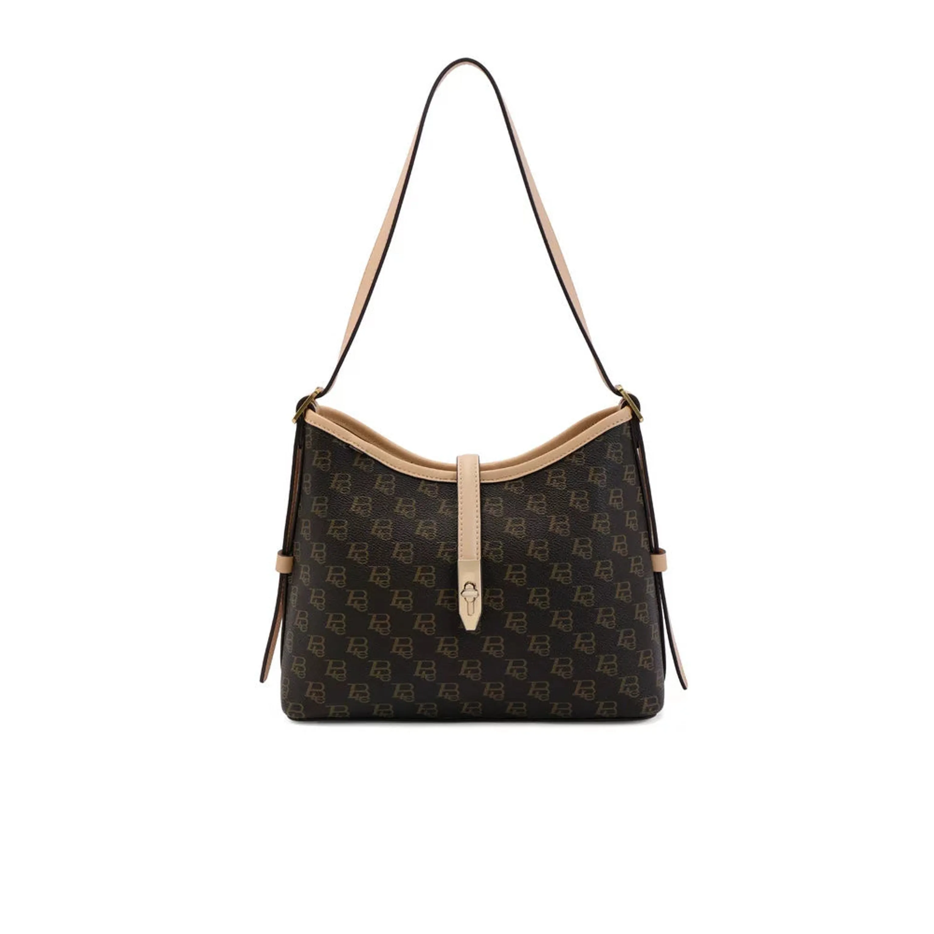 Monogram Hobo Shoulder Bag - Image 8