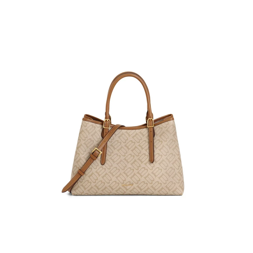 Monogram Shoulder Tote - Image 5