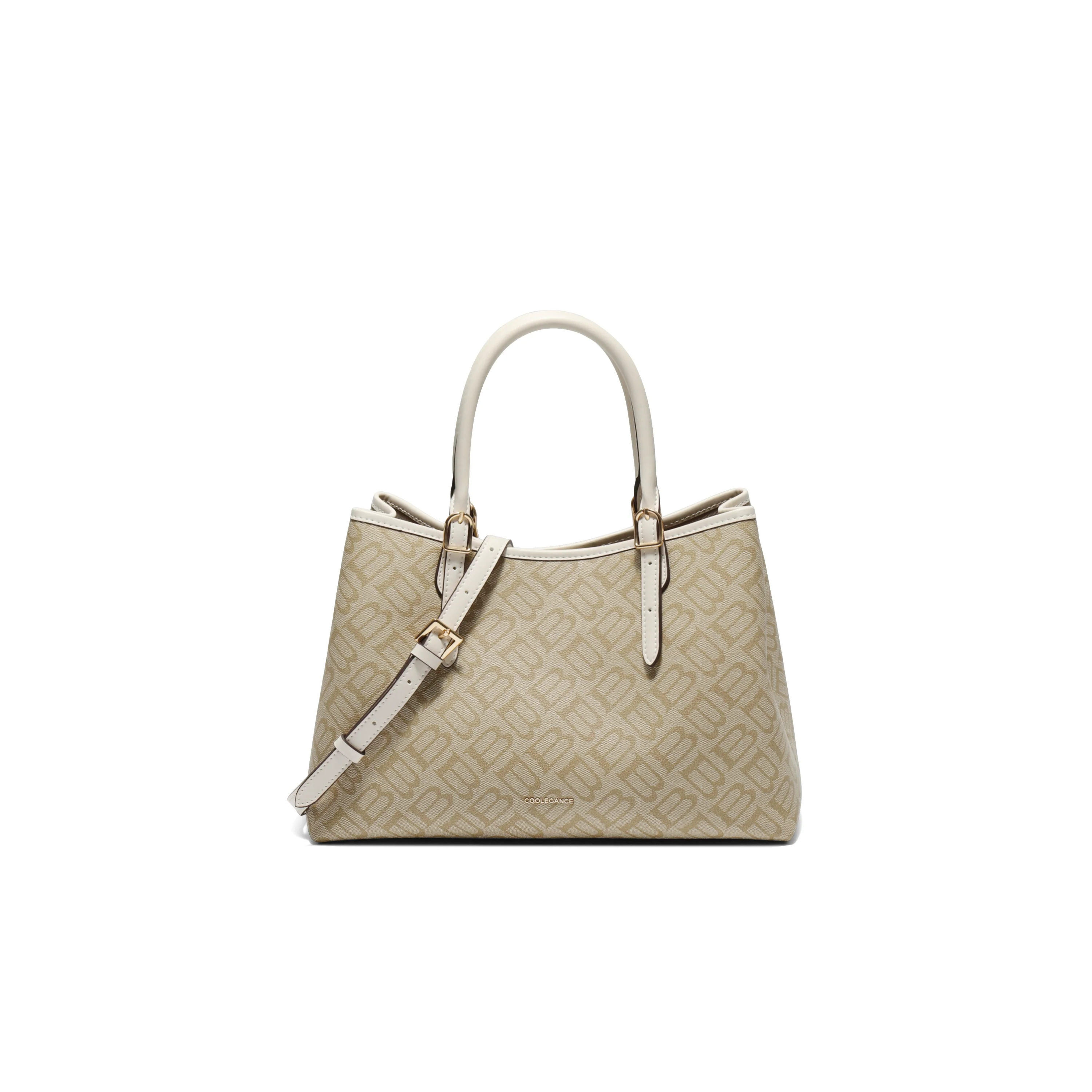 Monogram Shoulder Tote - Image 6