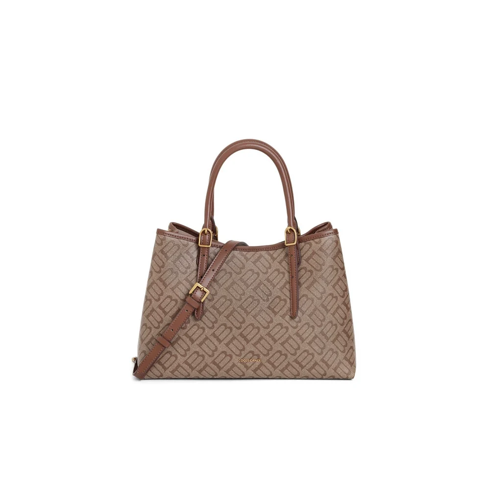 Monogram Shoulder Tote - Image 7