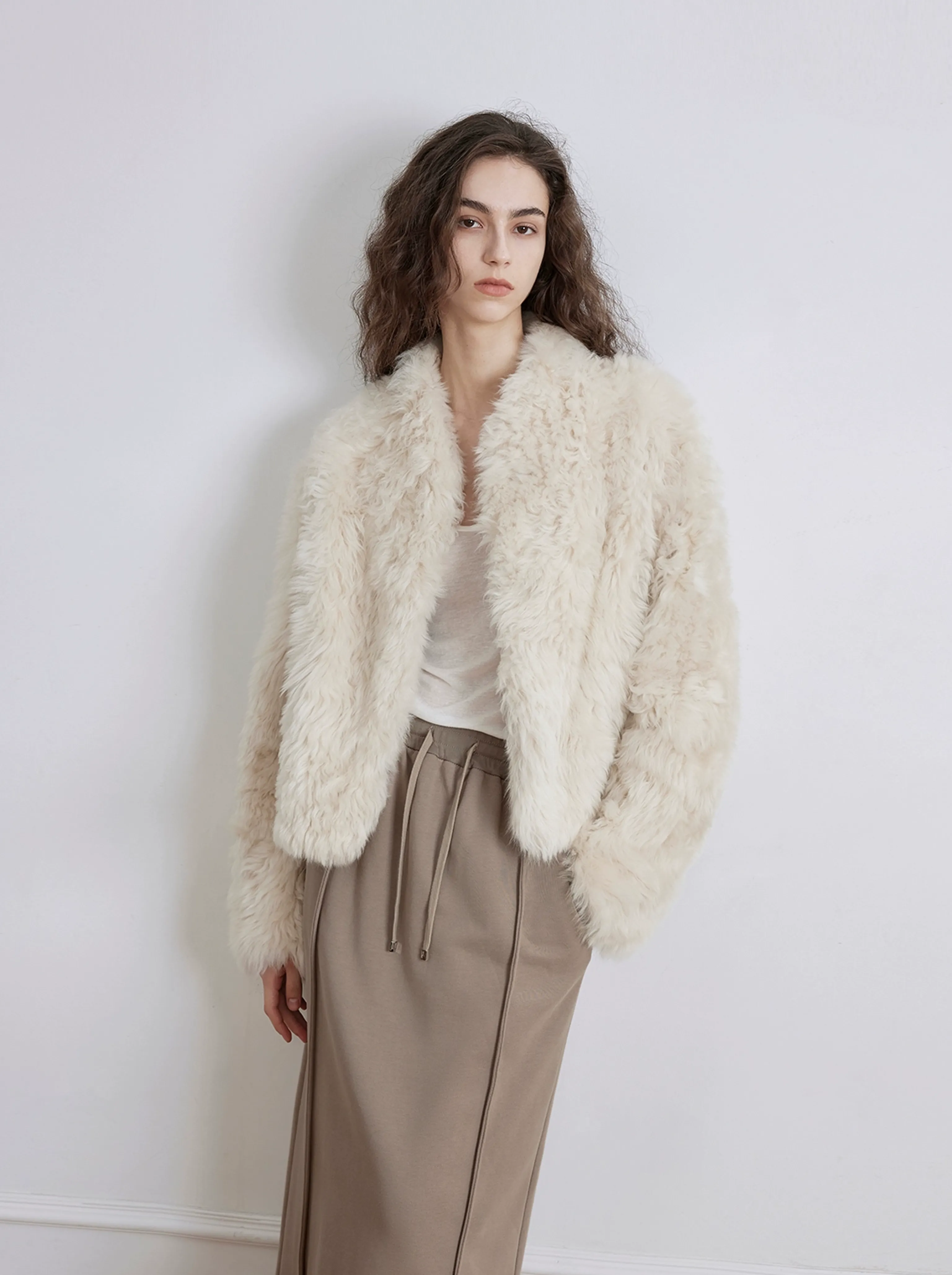 Morning Mist Fur Coat - Image 7
