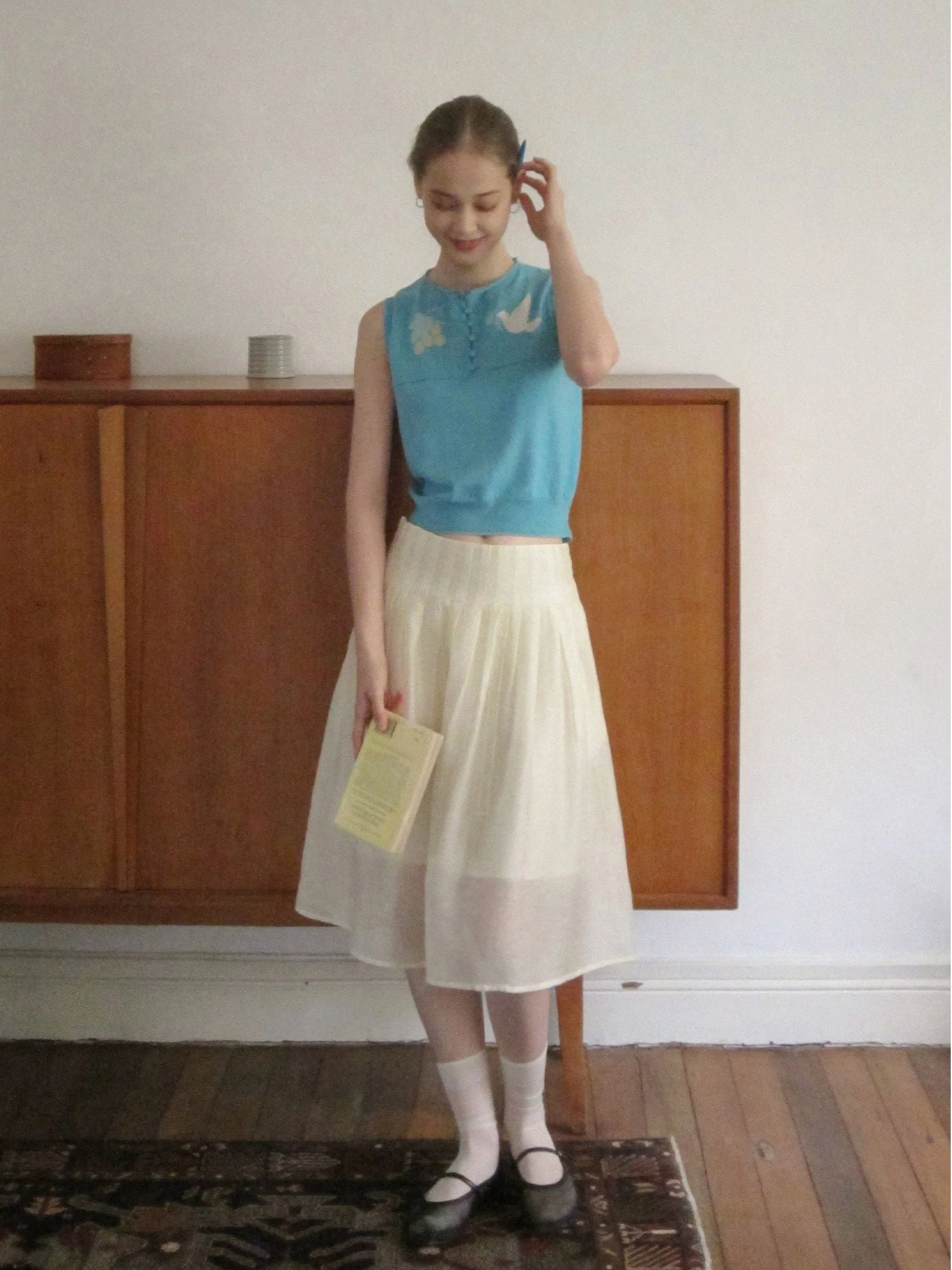 Motif Sleeveless Knit - Image 3