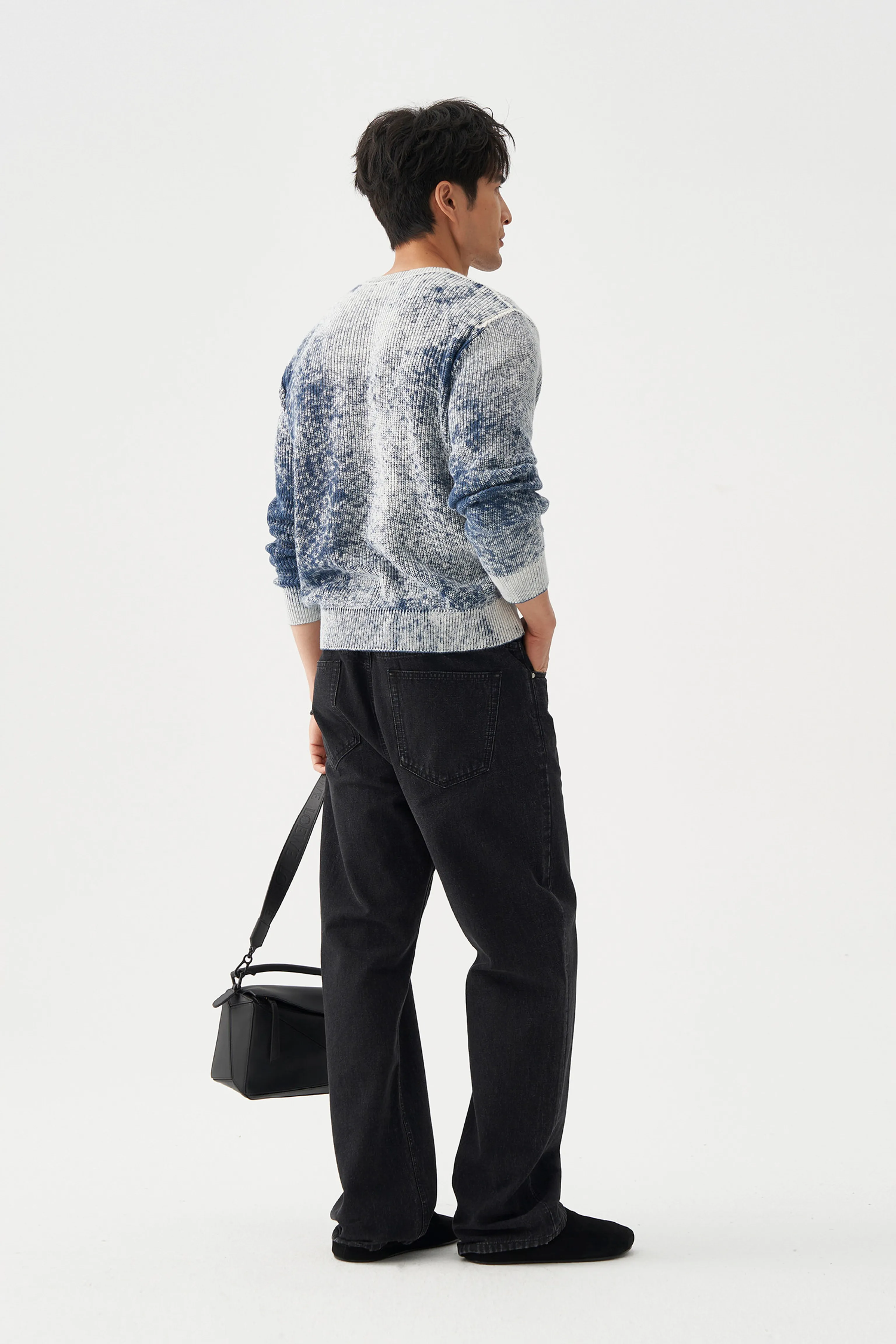 Mottled Crewneck Sweater - Image 5