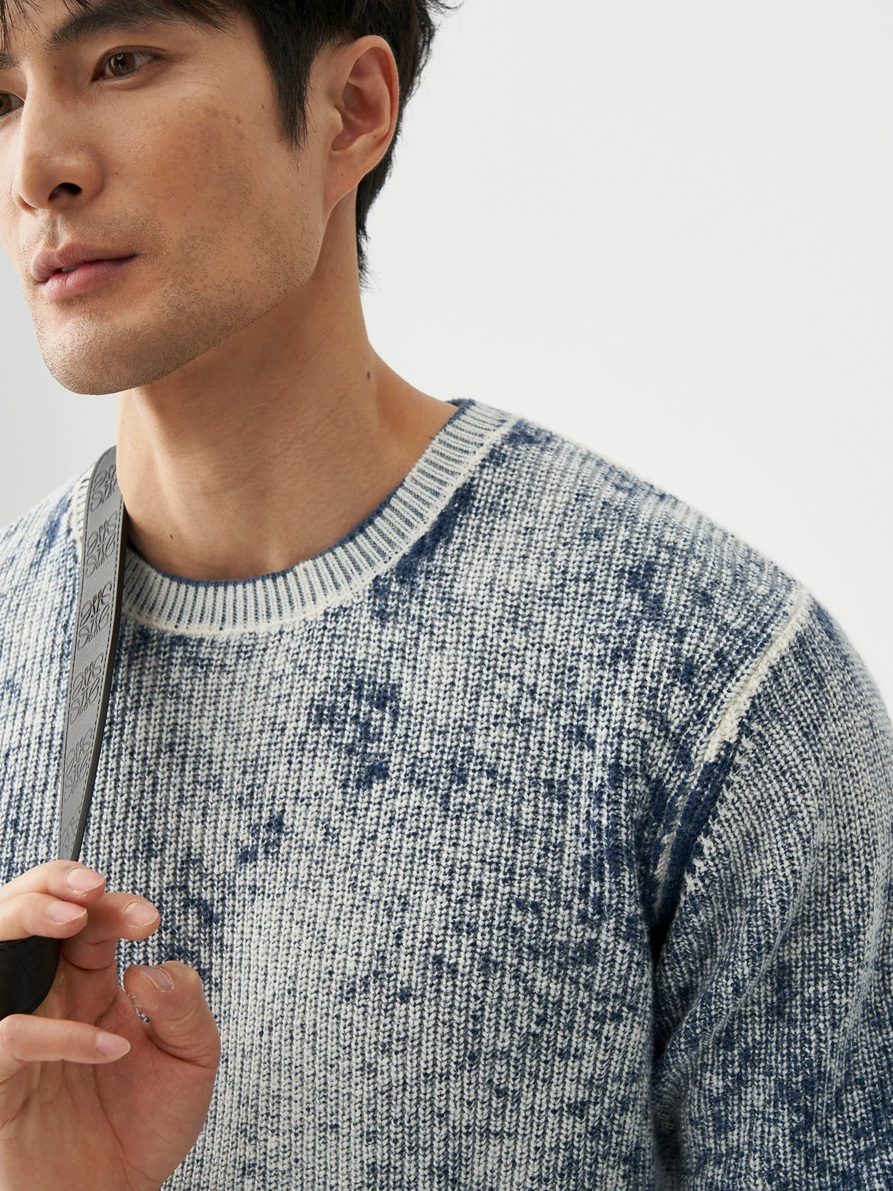 Mottled Crewneck Sweater - Image 6