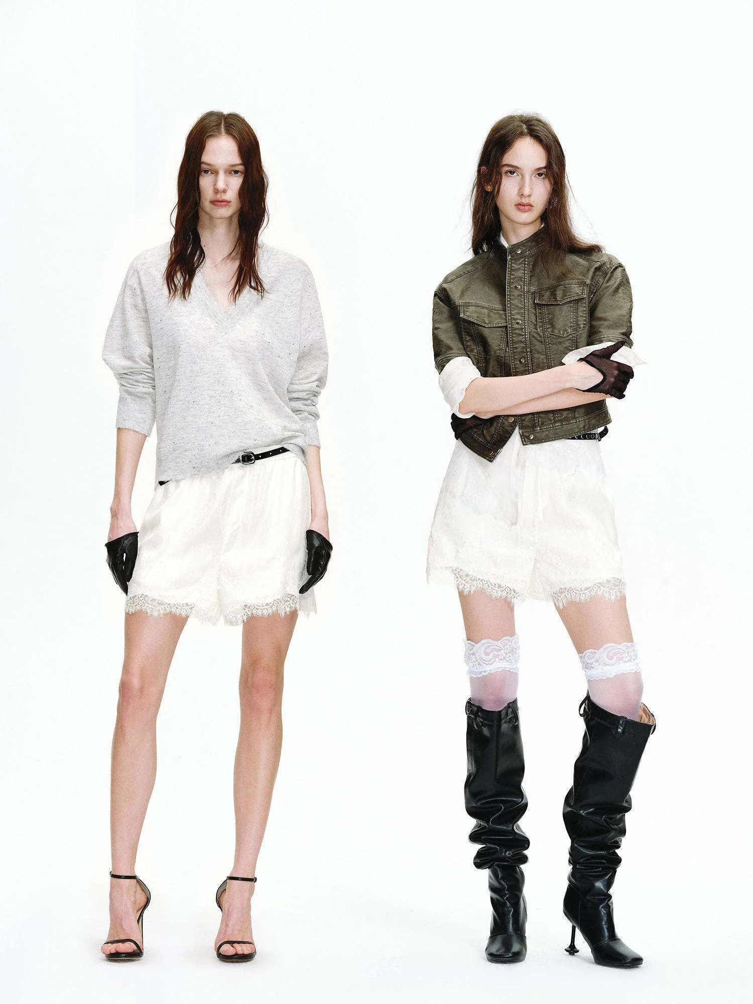 Mulberry Silk Lace-Trim Shorts - Image 4