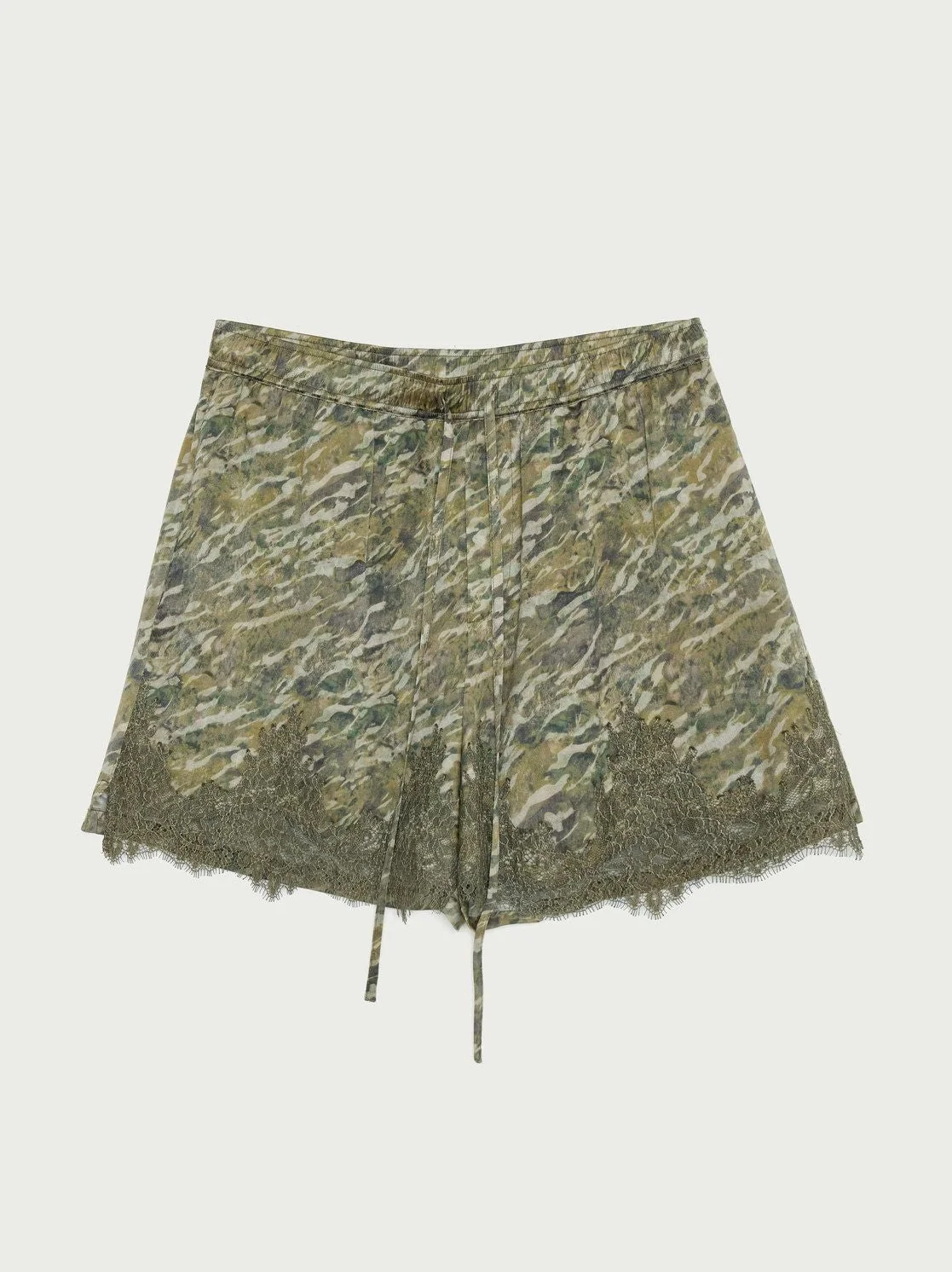 Mulberry Silk Lace-Trim Shorts - Image 8