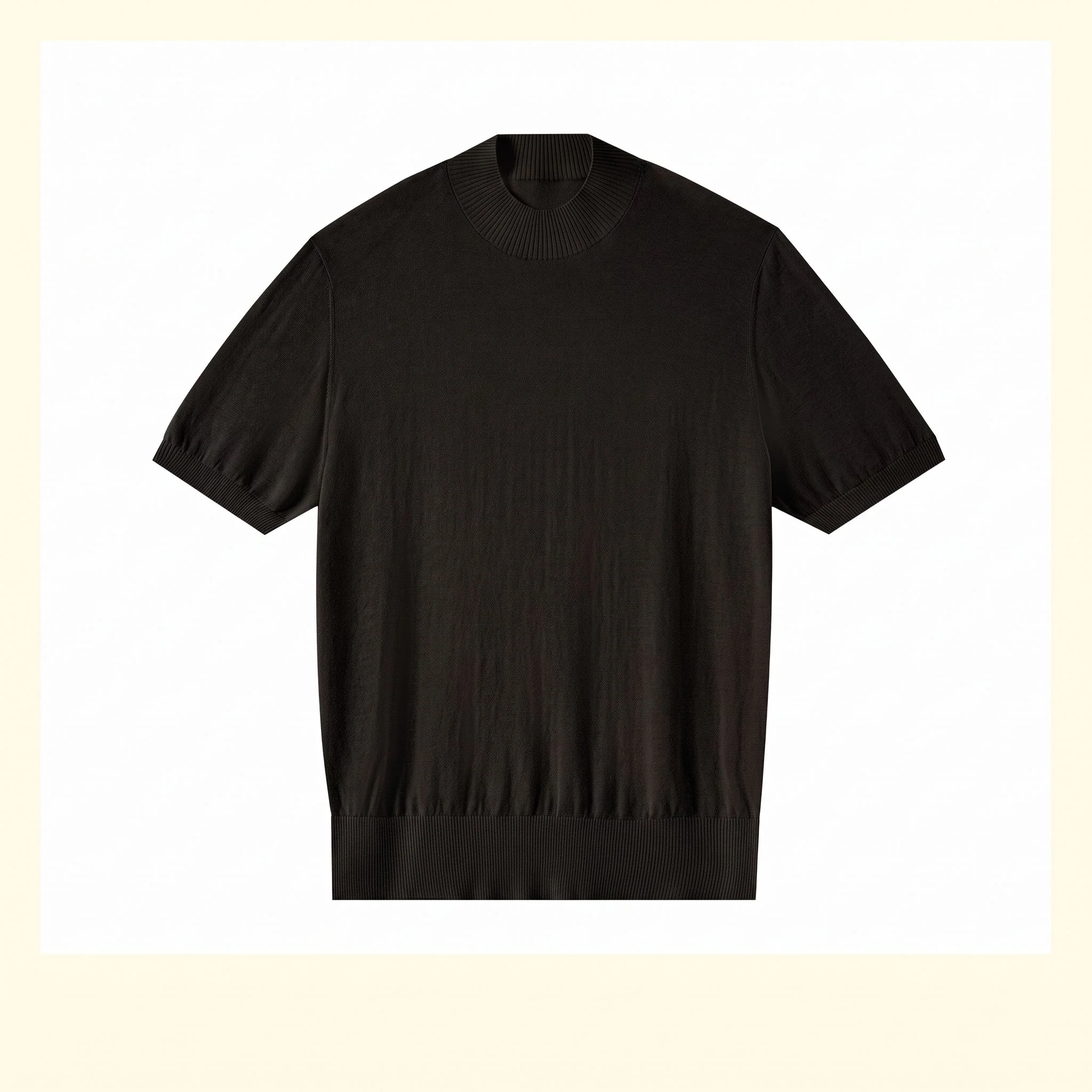 Mulberry Silk Mock Tee - Image 6