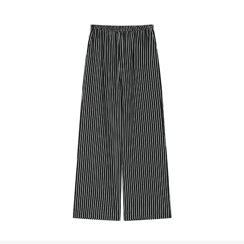 Mulberry Silk Pinstripe Three-Piece Set - Image 4