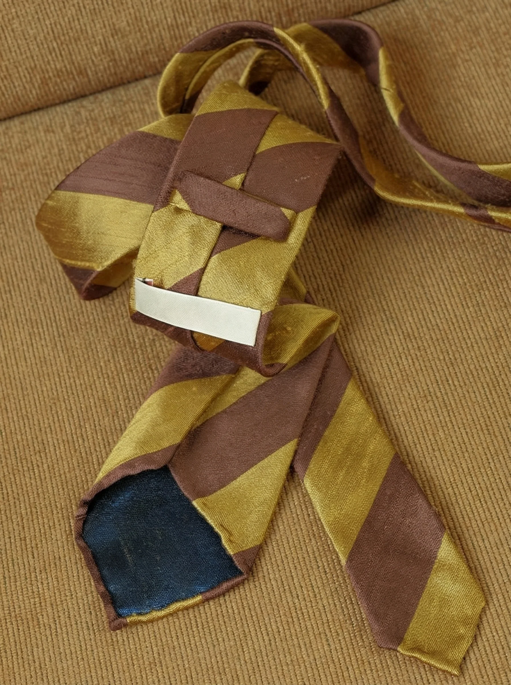 Mulberry Silk Striped Tie - Image 5