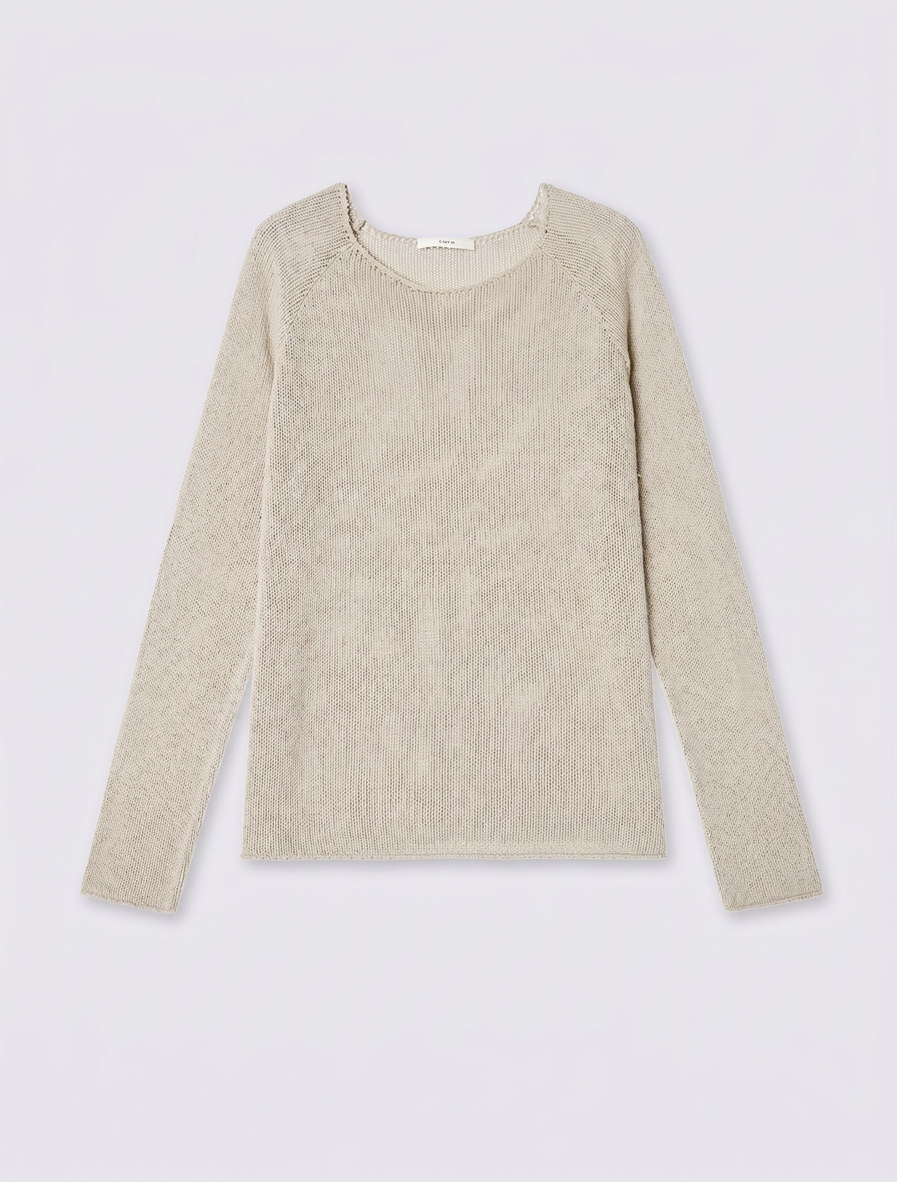 Mulberry Silk Textured Raglan Sweater - Image 6