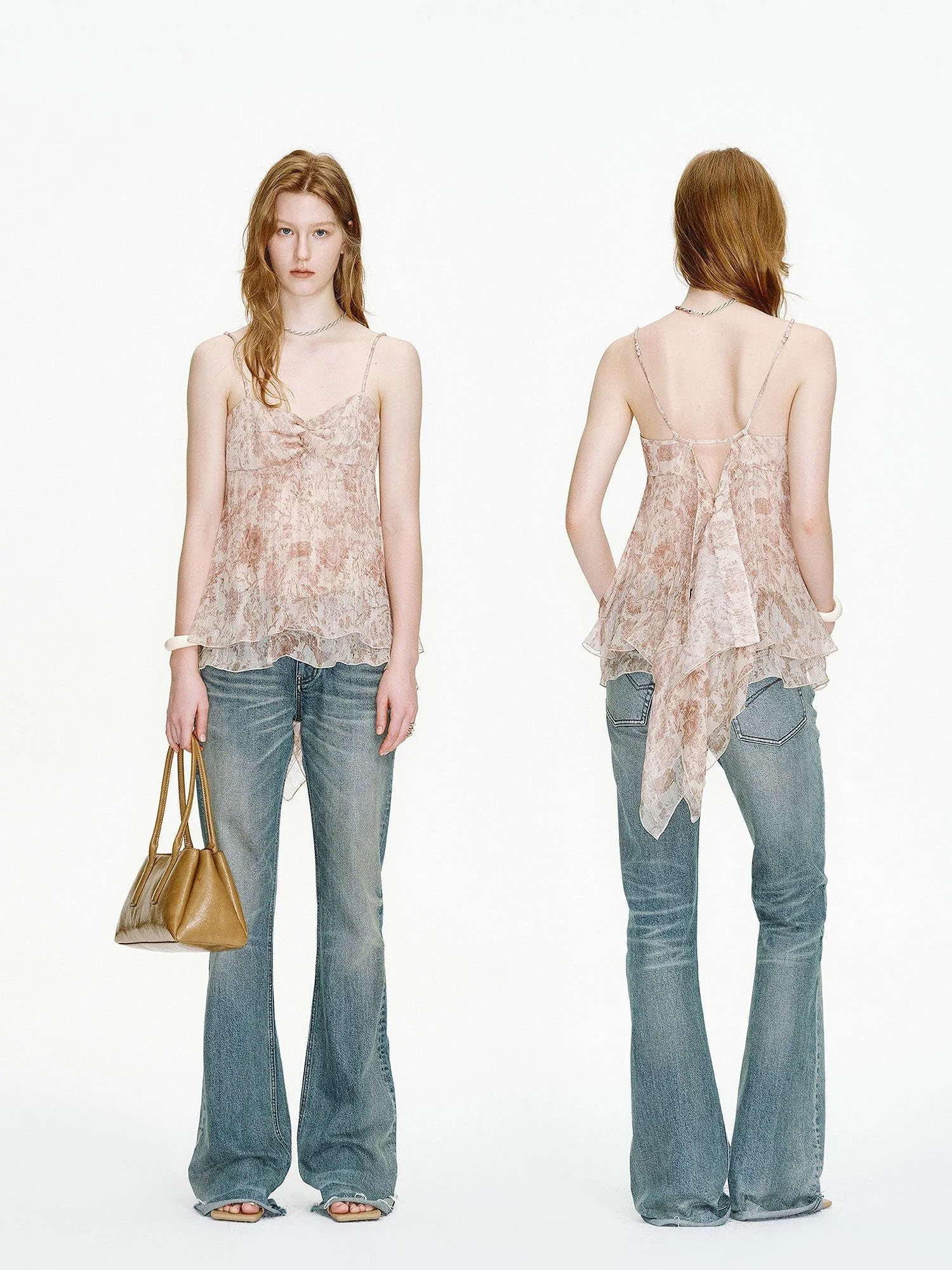 Mulberry Silk Twist-Front Cami - Image 2