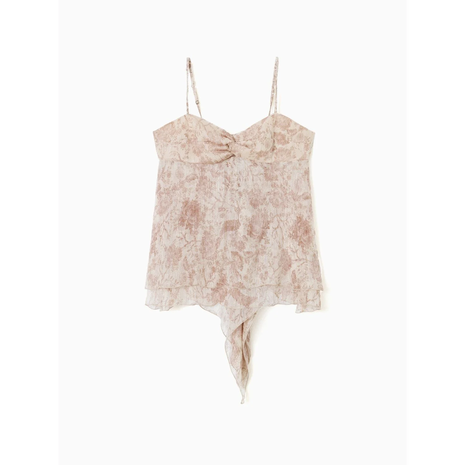 Mulberry Silk Twist-Front Cami - Image 6